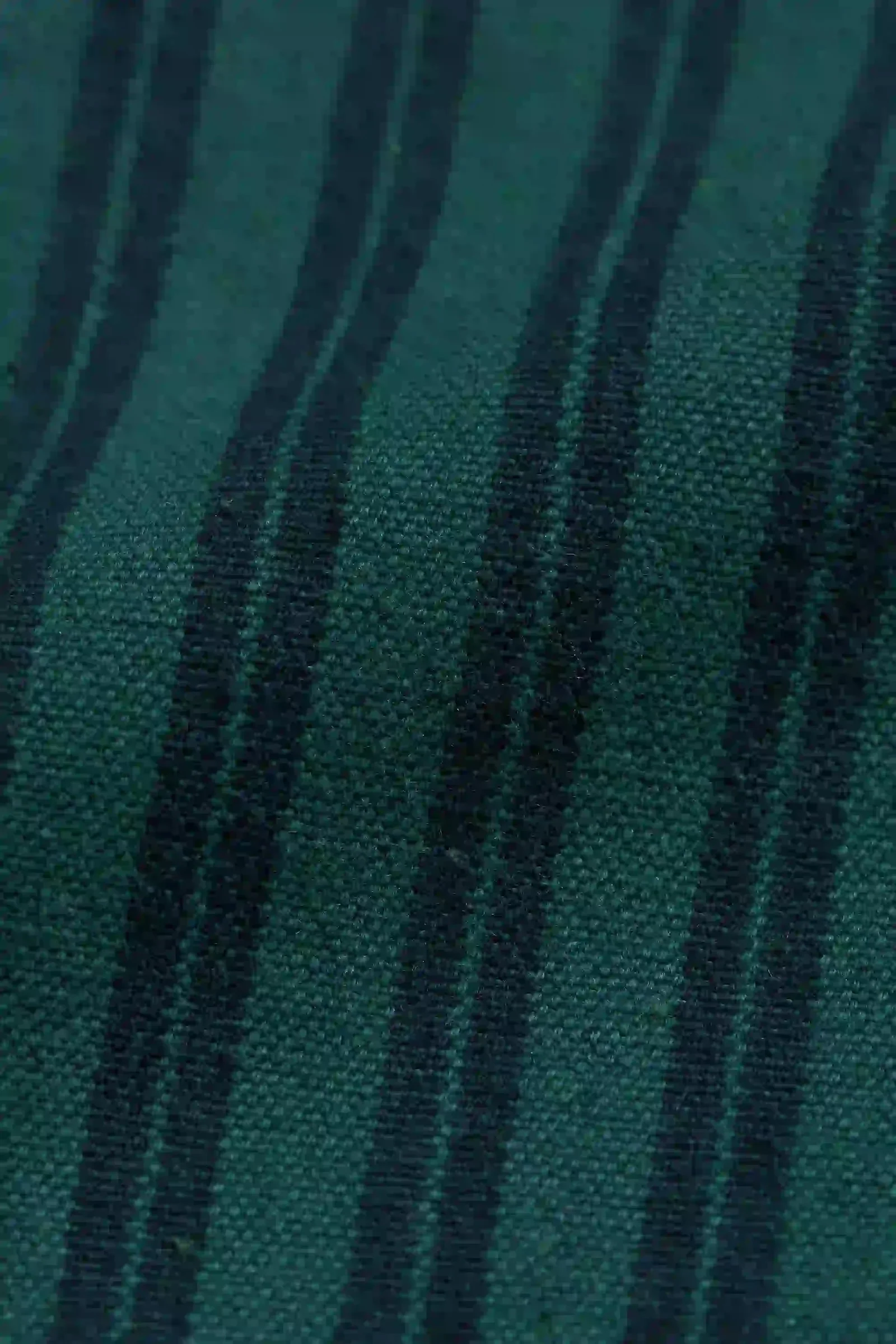 11.11 LOVERS STRIPED SHIRT - BOTTLE GREEN - Image 5