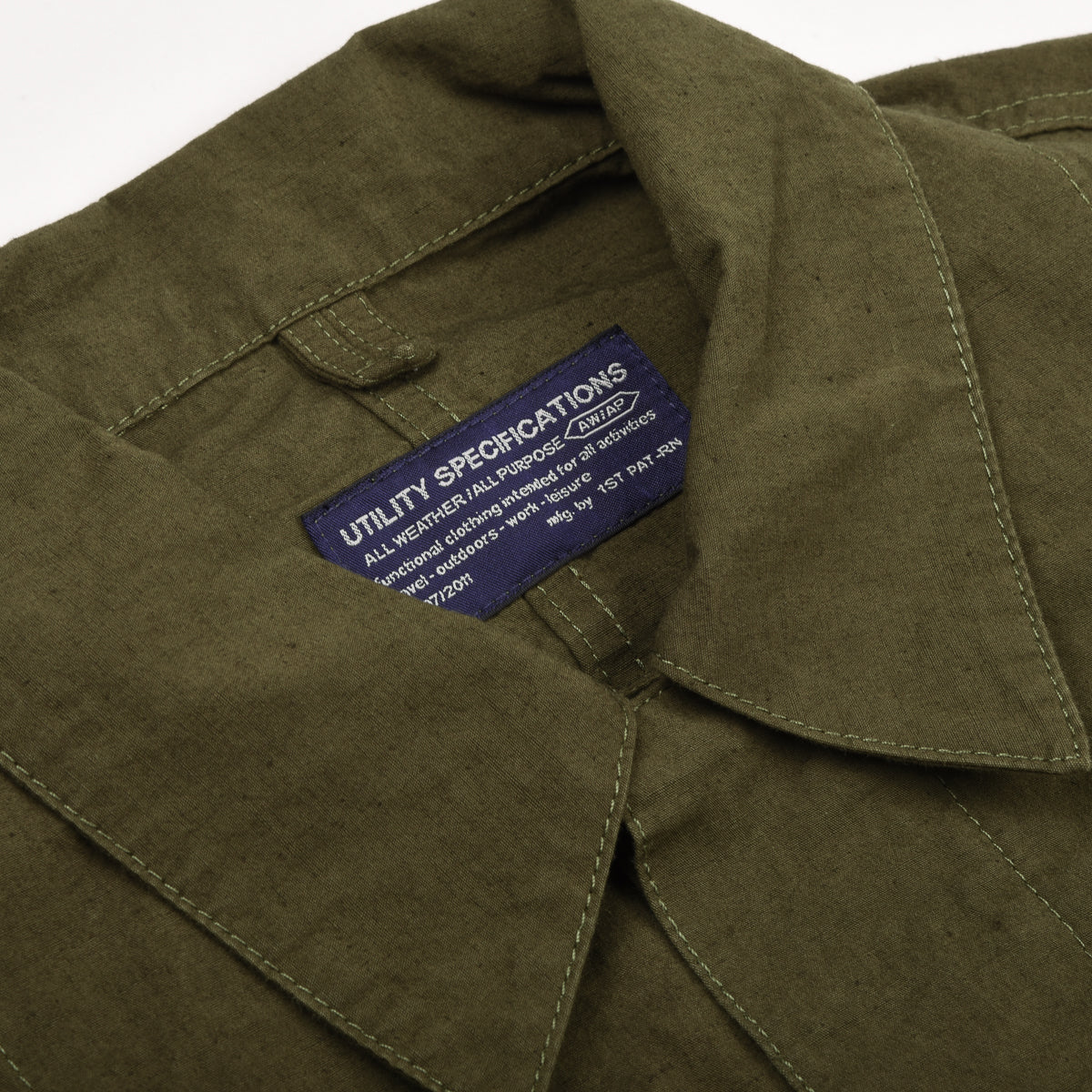 1ST PAT-RN CAMDEN JACKET - OLIVE - Image 4