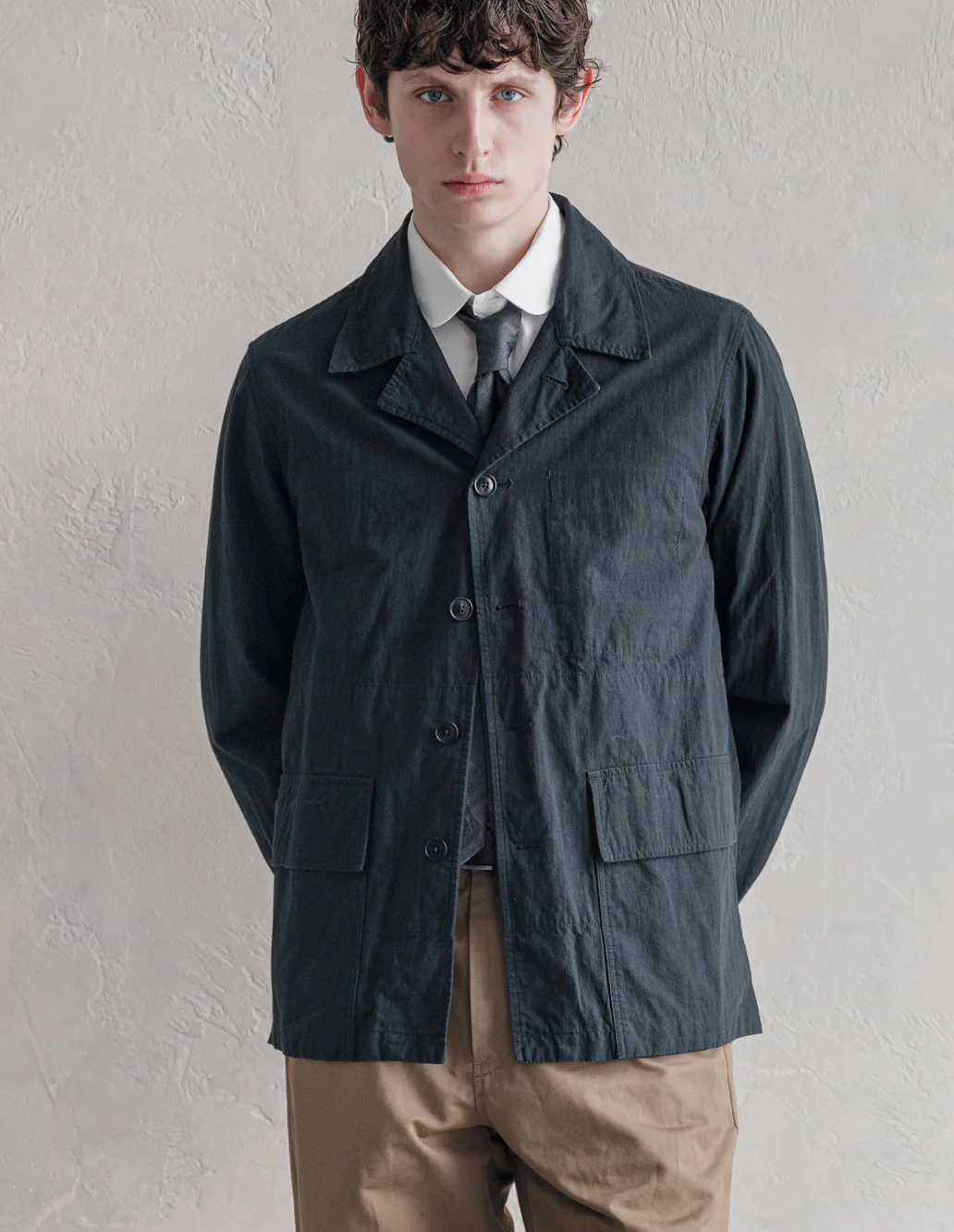 1ST PAT-RN GROPIUS JACKET - CHARCOAL - Image 4