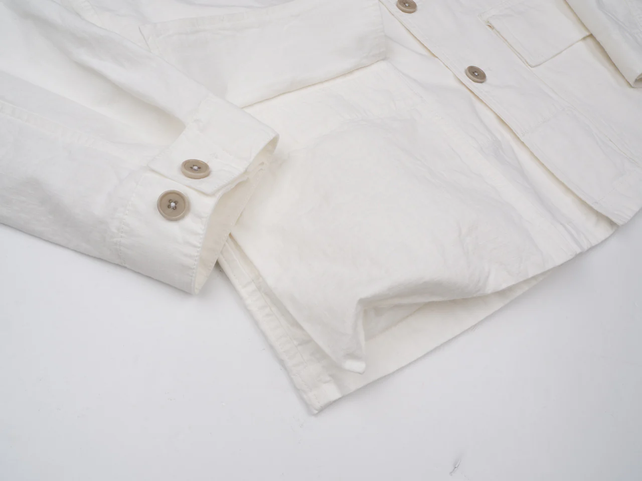 1ST PAT-RN GROPIUS JACKET - OFF WHITE - Image 4