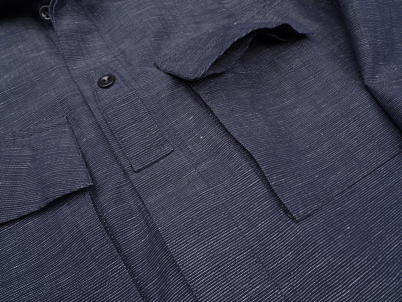 1ST PAT-RN SUMATRA OVERSHIRT - BLUE - Image 5