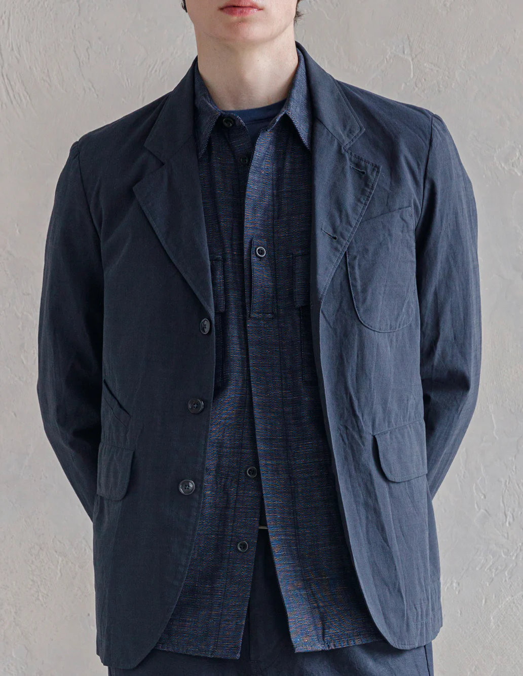 1ST PAT-RN SUMATRA OVERSHIRT - BLUE - Image 9