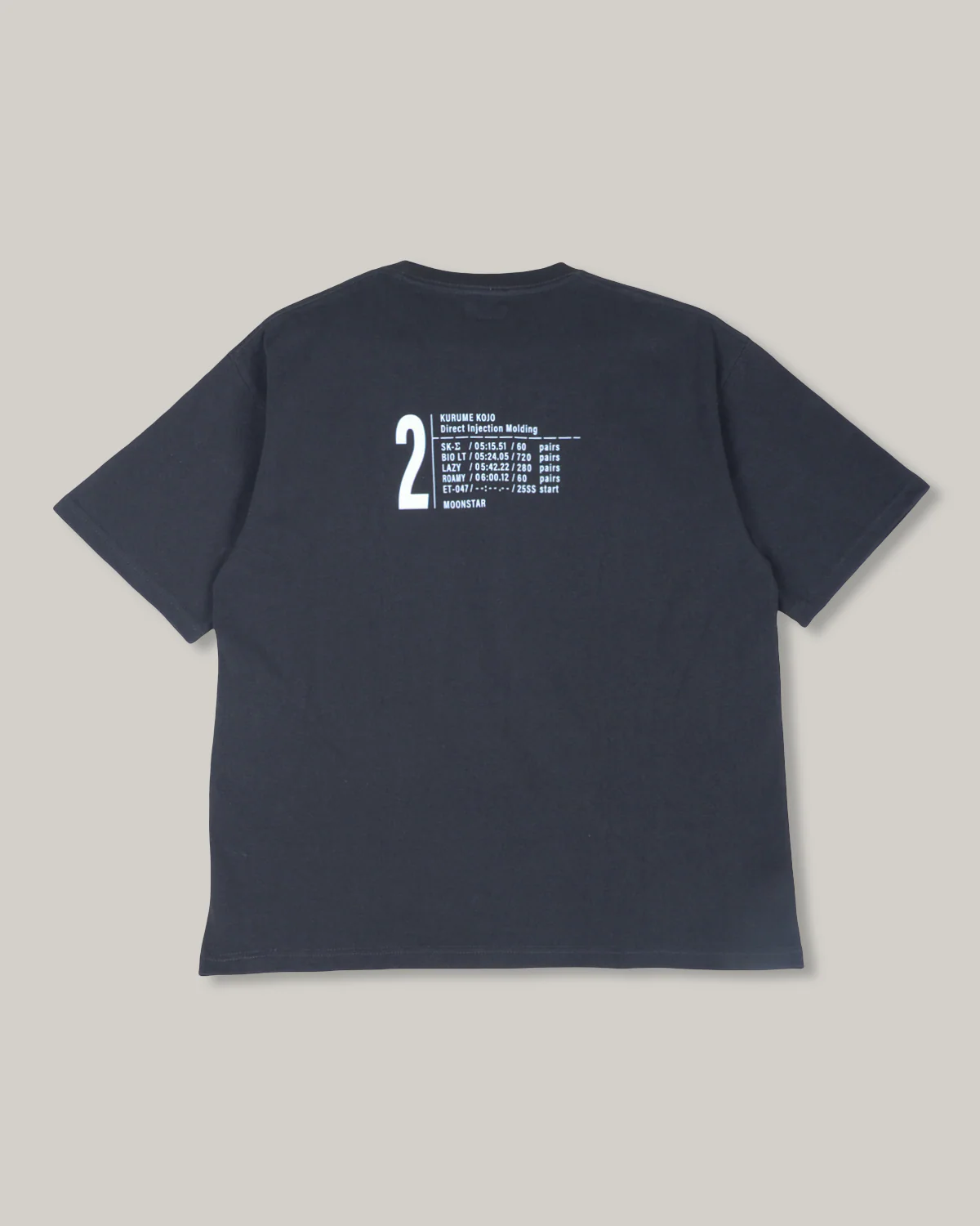 810s UNIFORM T-SHIRTS - DAI NI SEIZO - CHARCOAL - Image 2