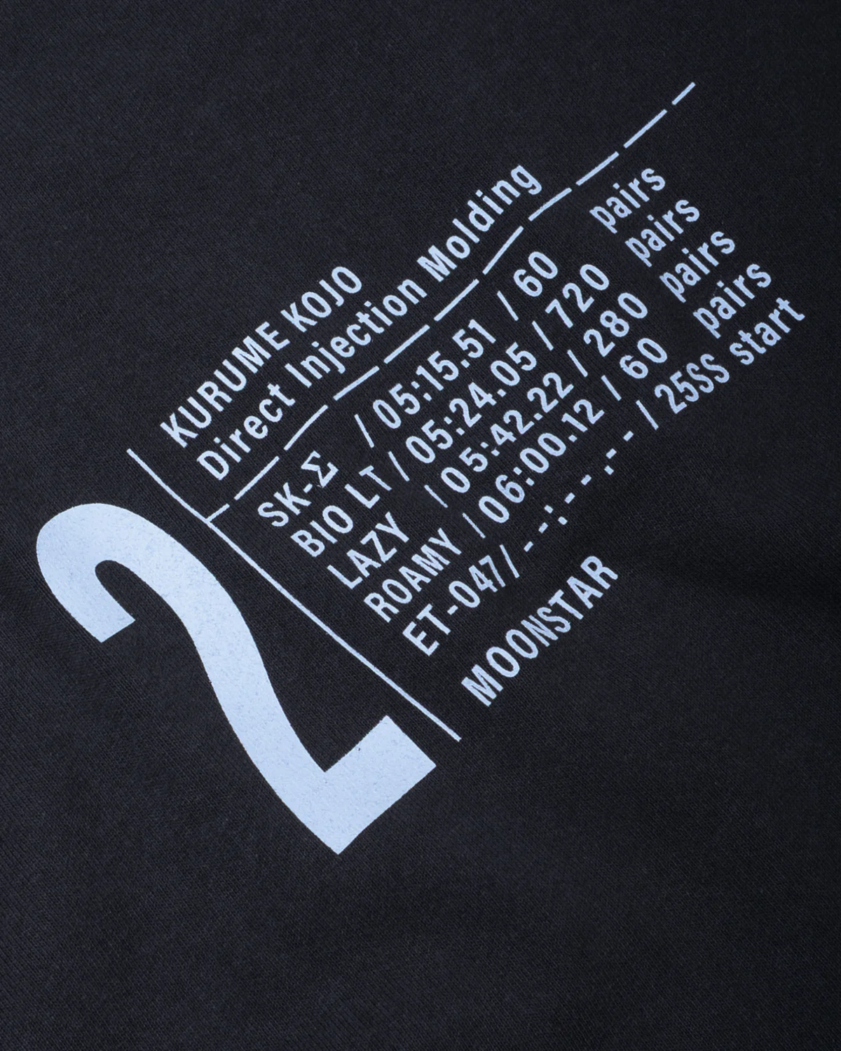 810s UNIFORM T-SHIRTS - DAI NI SEIZO - CHARCOAL - Image 3