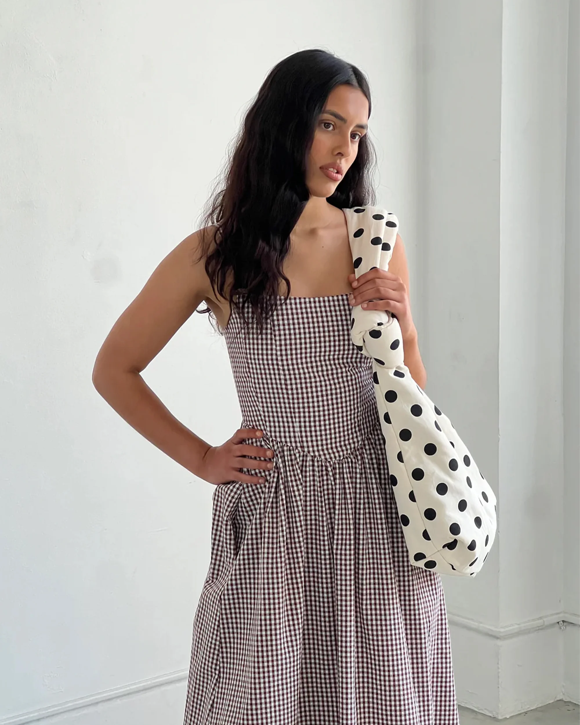 A BRONZE AGE - JOAN TOTE BAG - POLKA DOT - Image 2