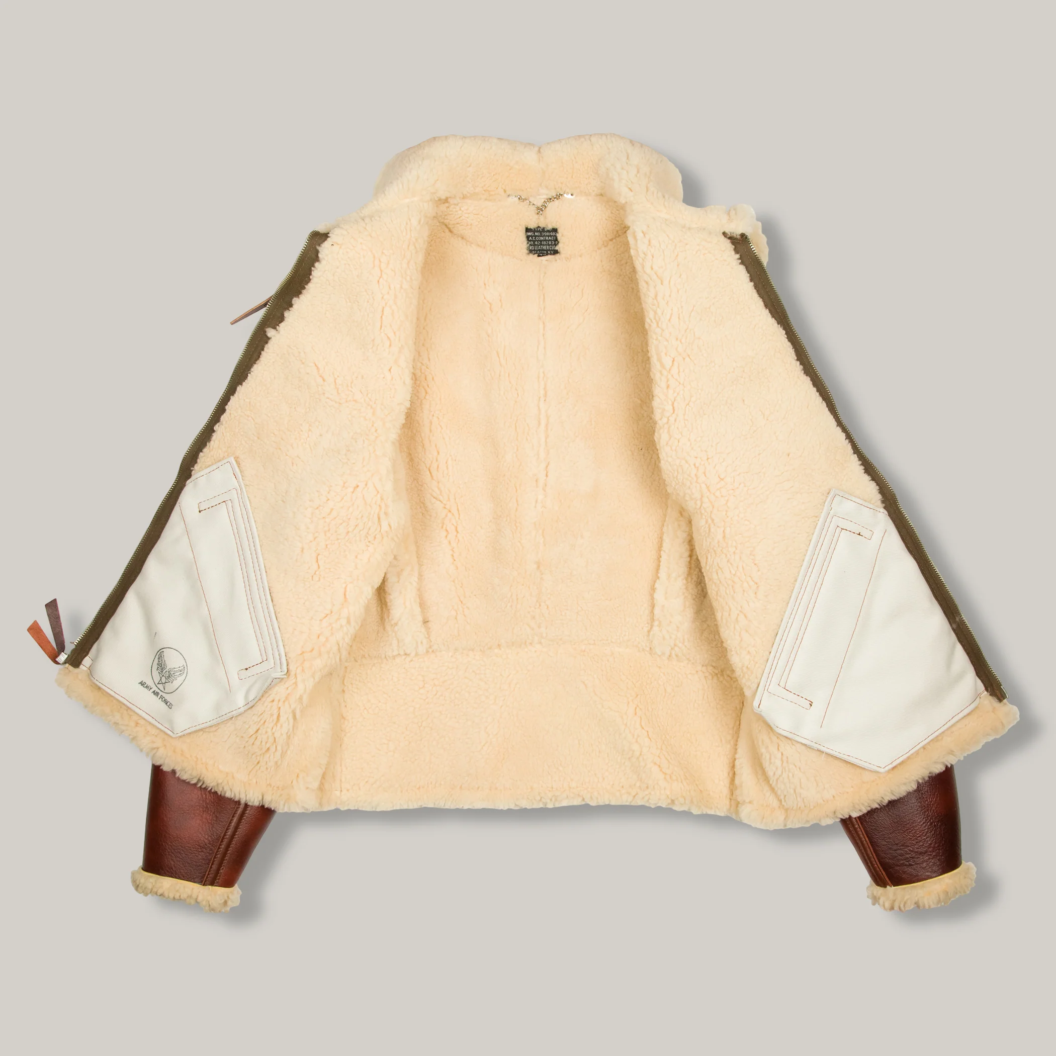 AERO LEATHER USAAF TYPE B -  REDSKIN - Image 3