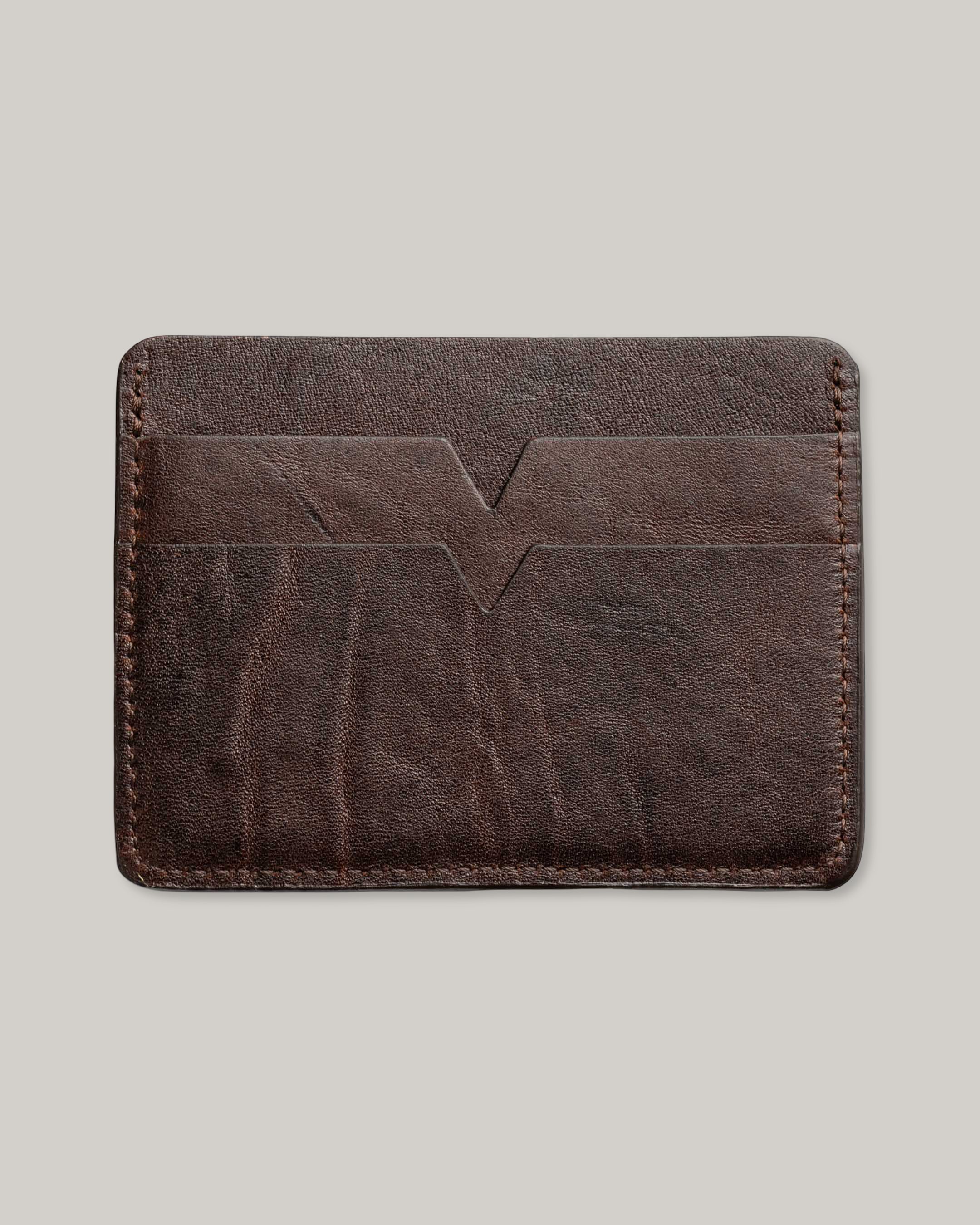 ALLEVOL CARD HOLDER - BROWN