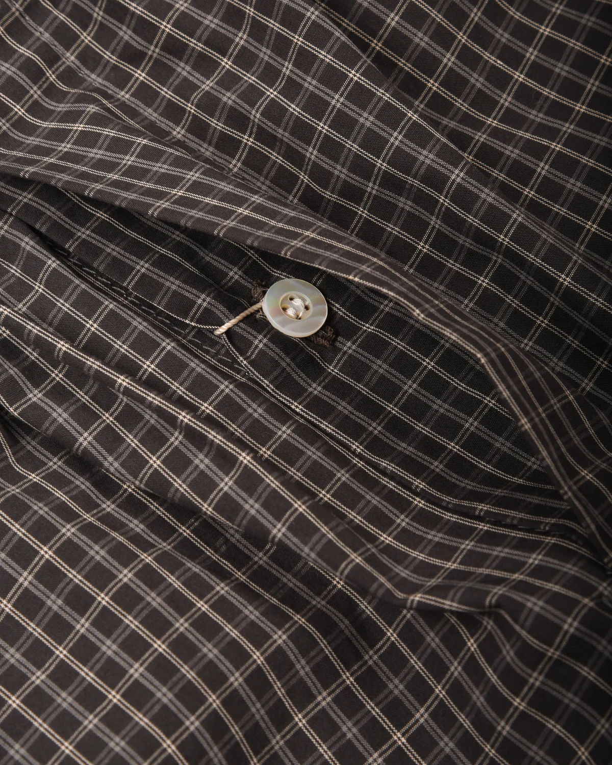 ANONYMOUS ISM MICRO PLAID BOXER - CHARCOAL - Image 4