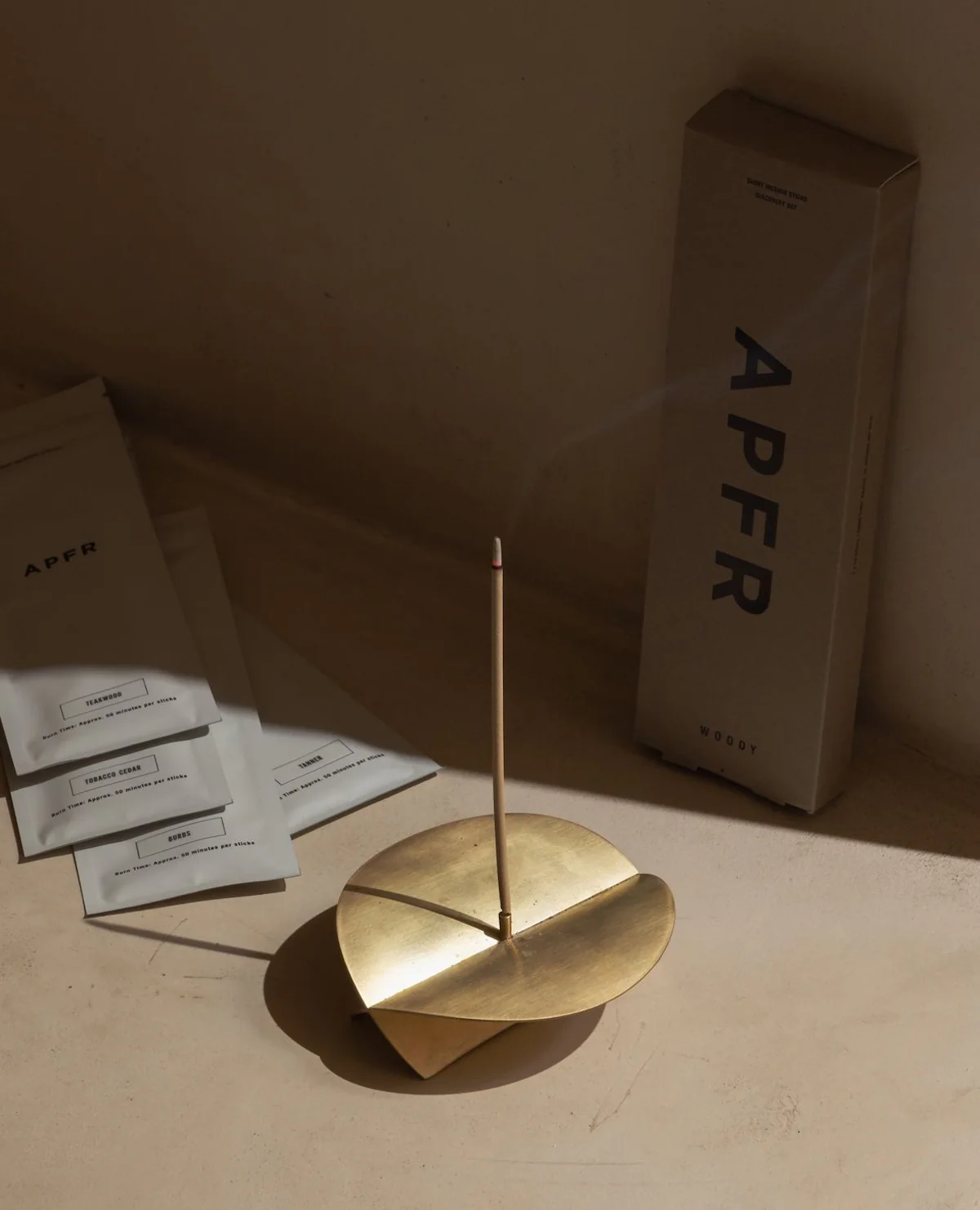 APFR FRAGRANCE BRASS INCENSE HOLDER - Image 5