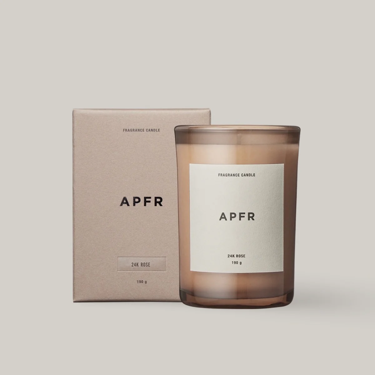 APFR FRAGRANCE CANDLE - WHITE TEA