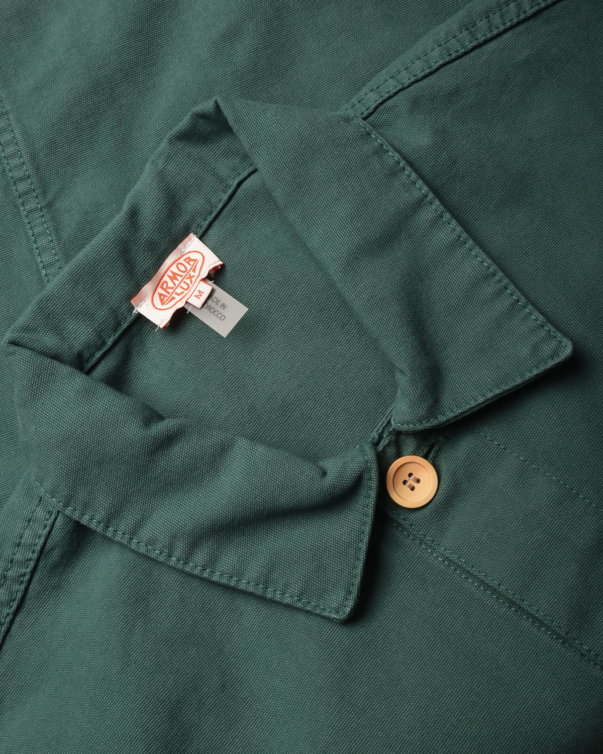 ARMOR LUX FISHERMAN JACKET HERITAGE - DARK IVY GREEN - Image 2