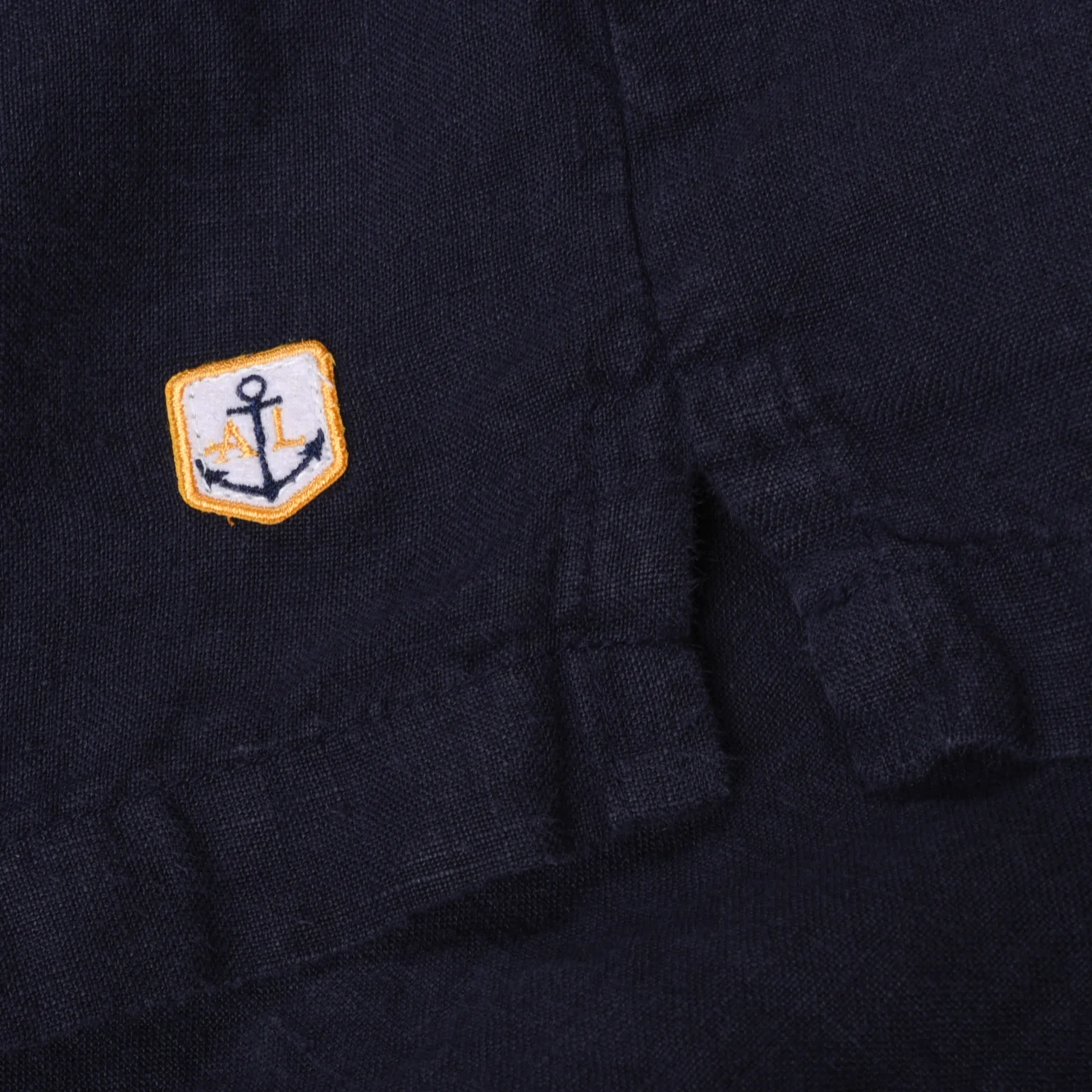 ARMOR LUX HERITAGE LINEN SMOCK DRESS - SEAL - Image 6