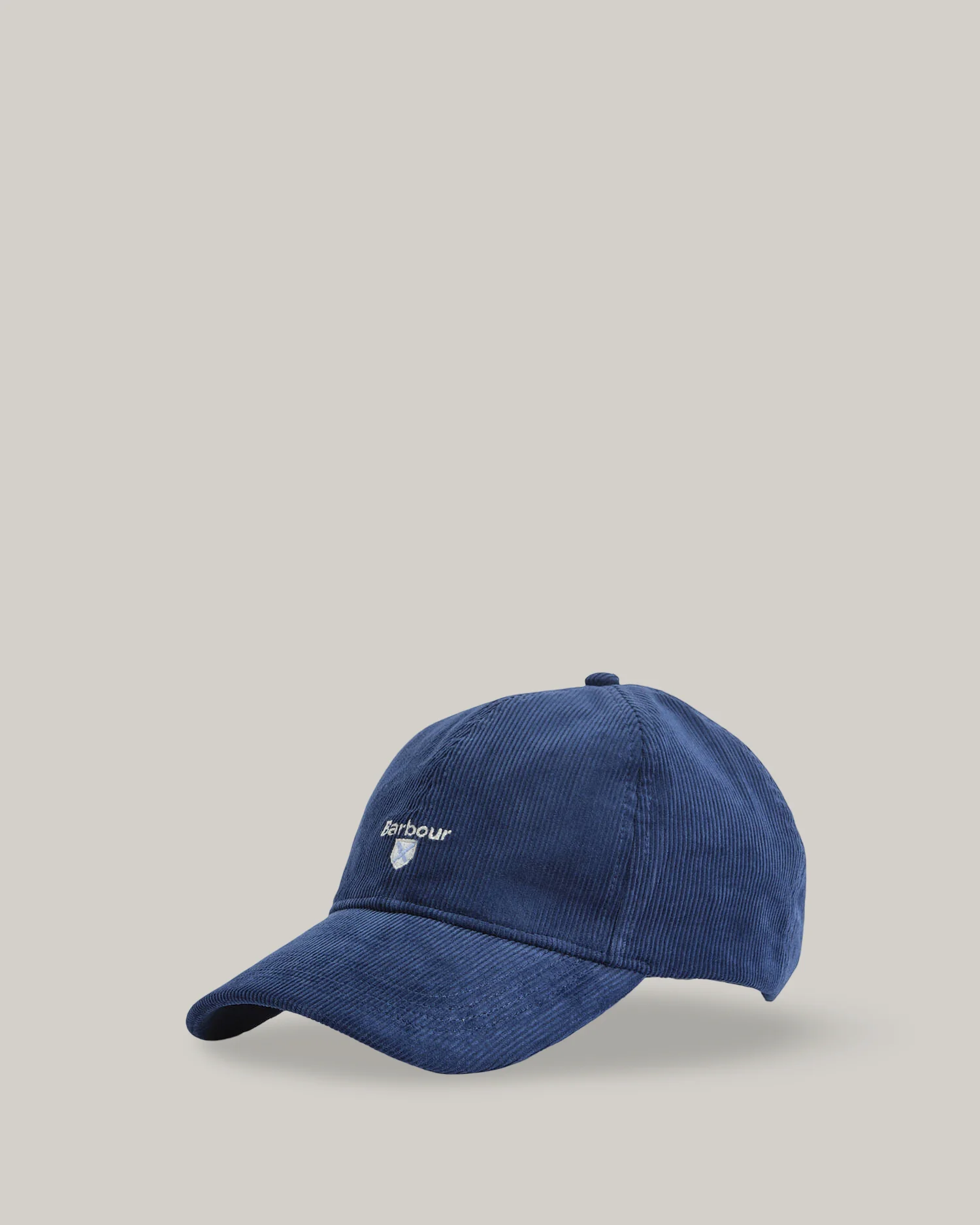 BARBOUR BAYFIELD CORD CAP - BLUE - Image 3