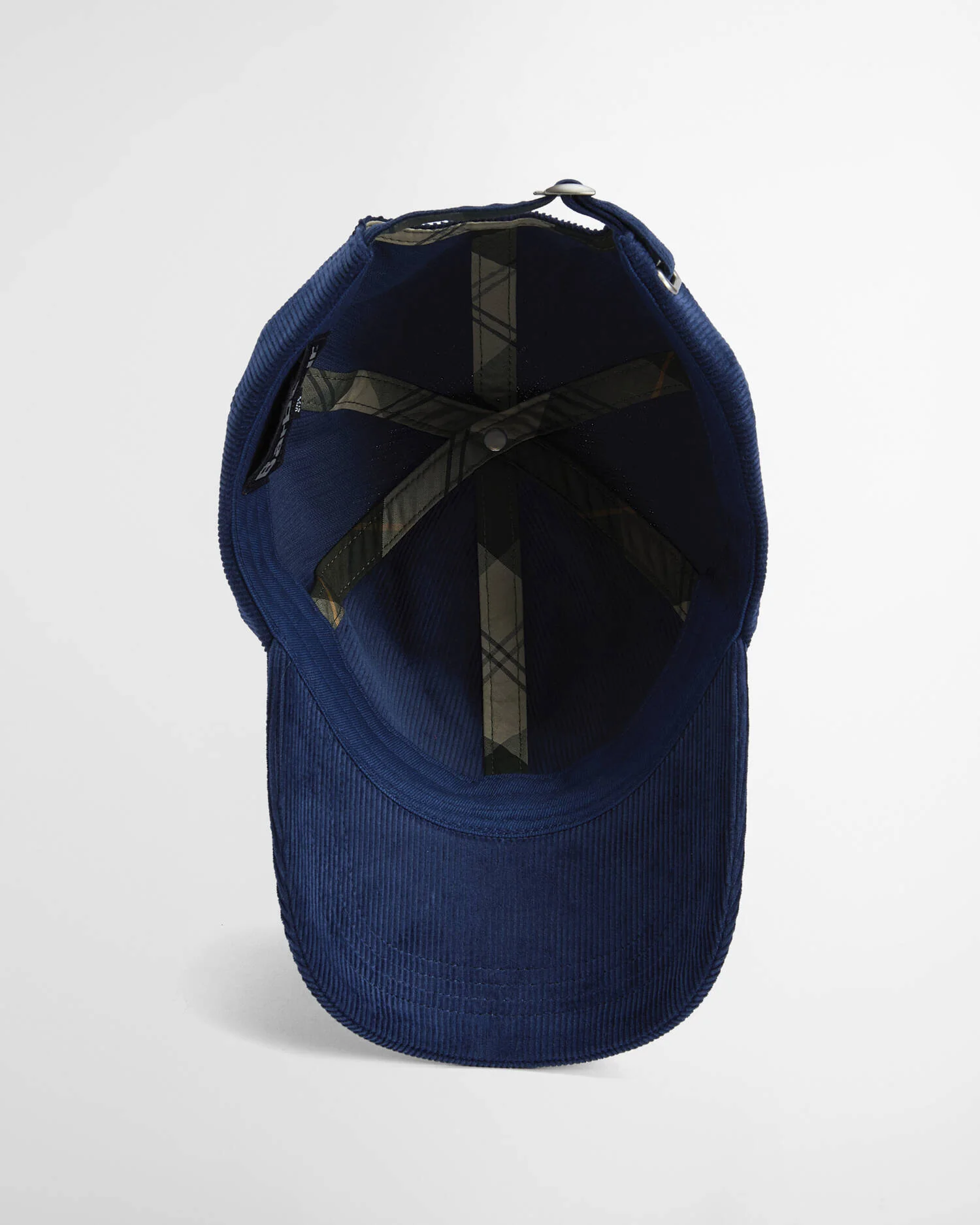 BARBOUR BAYFIELD CORD CAP - BLUE - Image 8