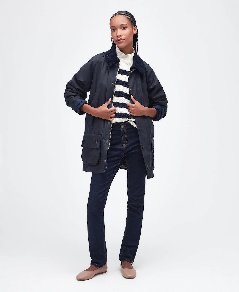 BARBOUR  BEAUFORT JACKET - NAVY - Image 10