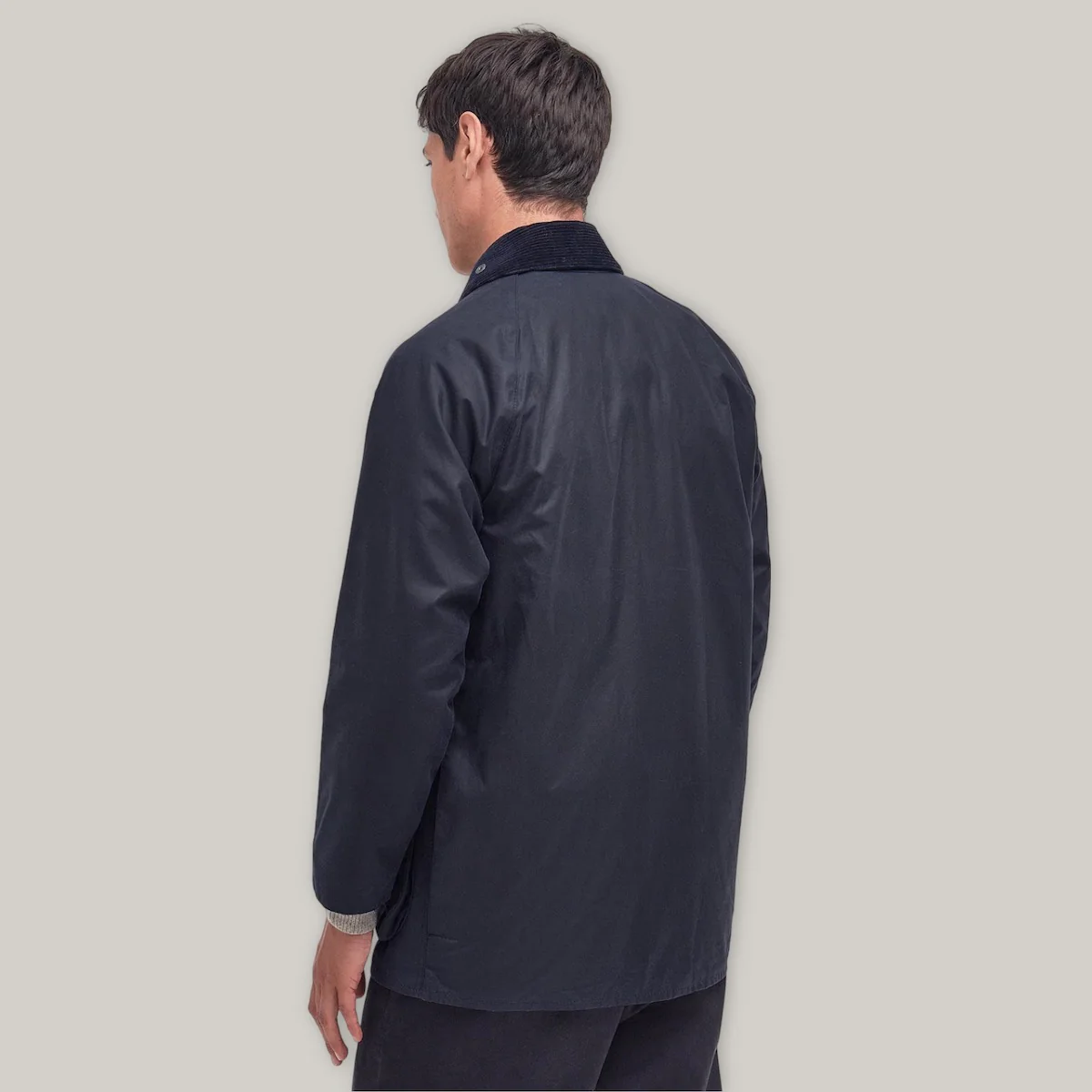 BARBOUR  BEAUFORT JACKET - NAVY - Image 4