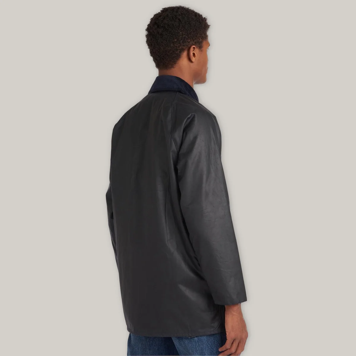 BARBOUR  BEAUFORT JACKET - NAVY - Image 5