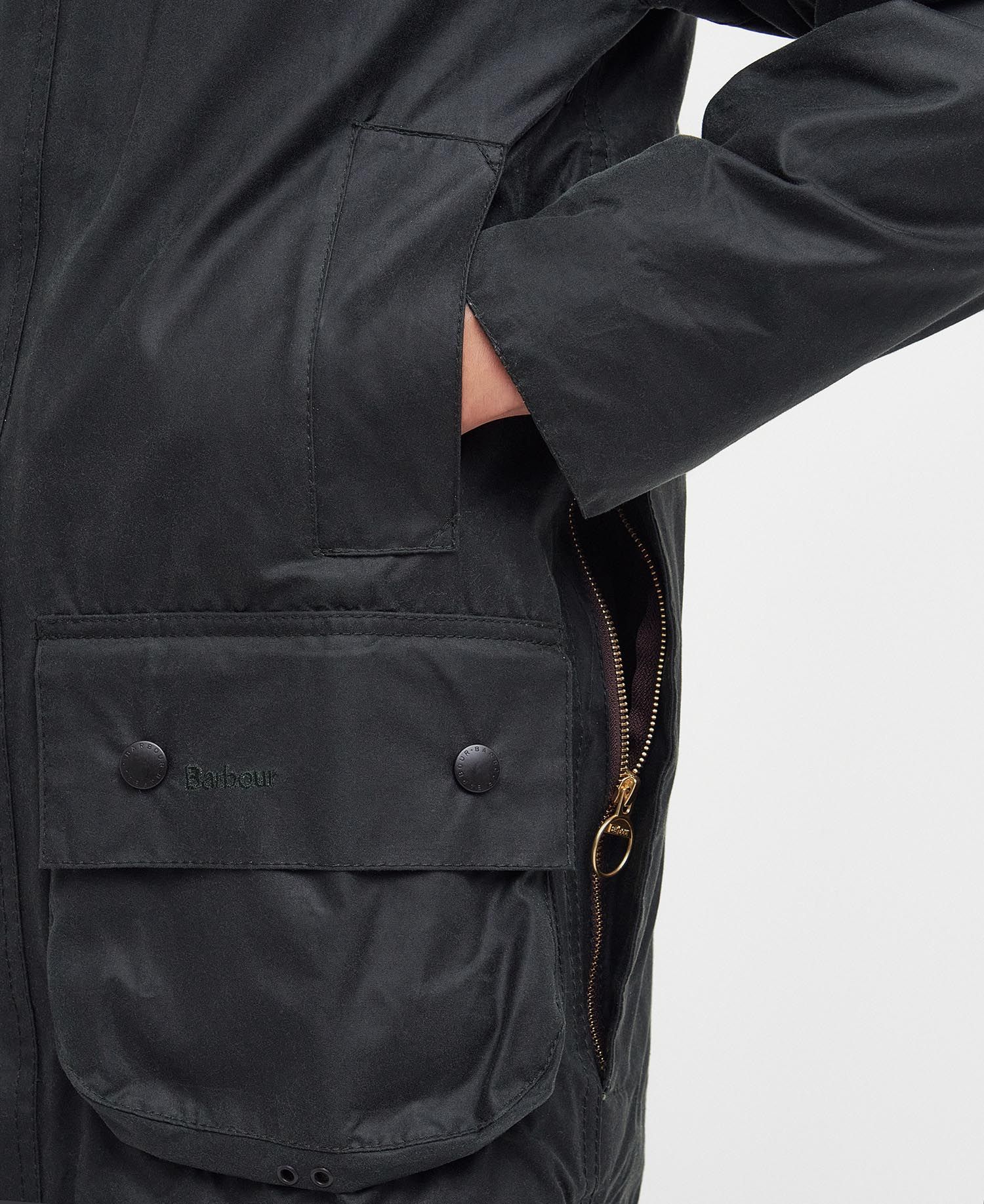 BARBOUR BEAUFORT JACKET - SAGE - Image 8