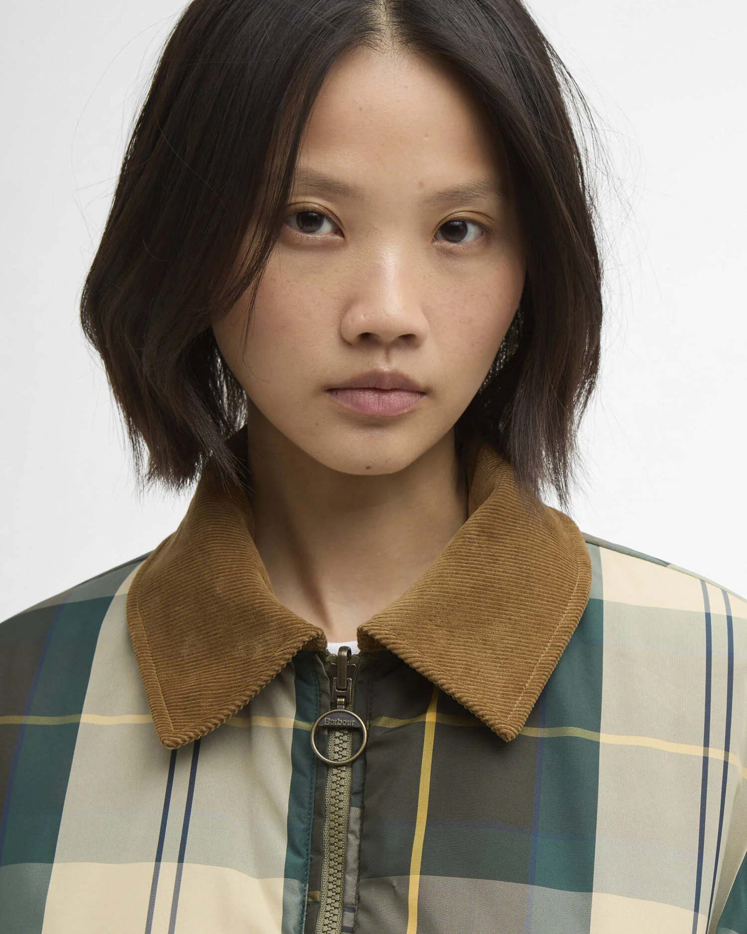 BARBOUR MAUREEN REVERSIBLE CASUAL JACKET - BURNT OLIVE - Image 10