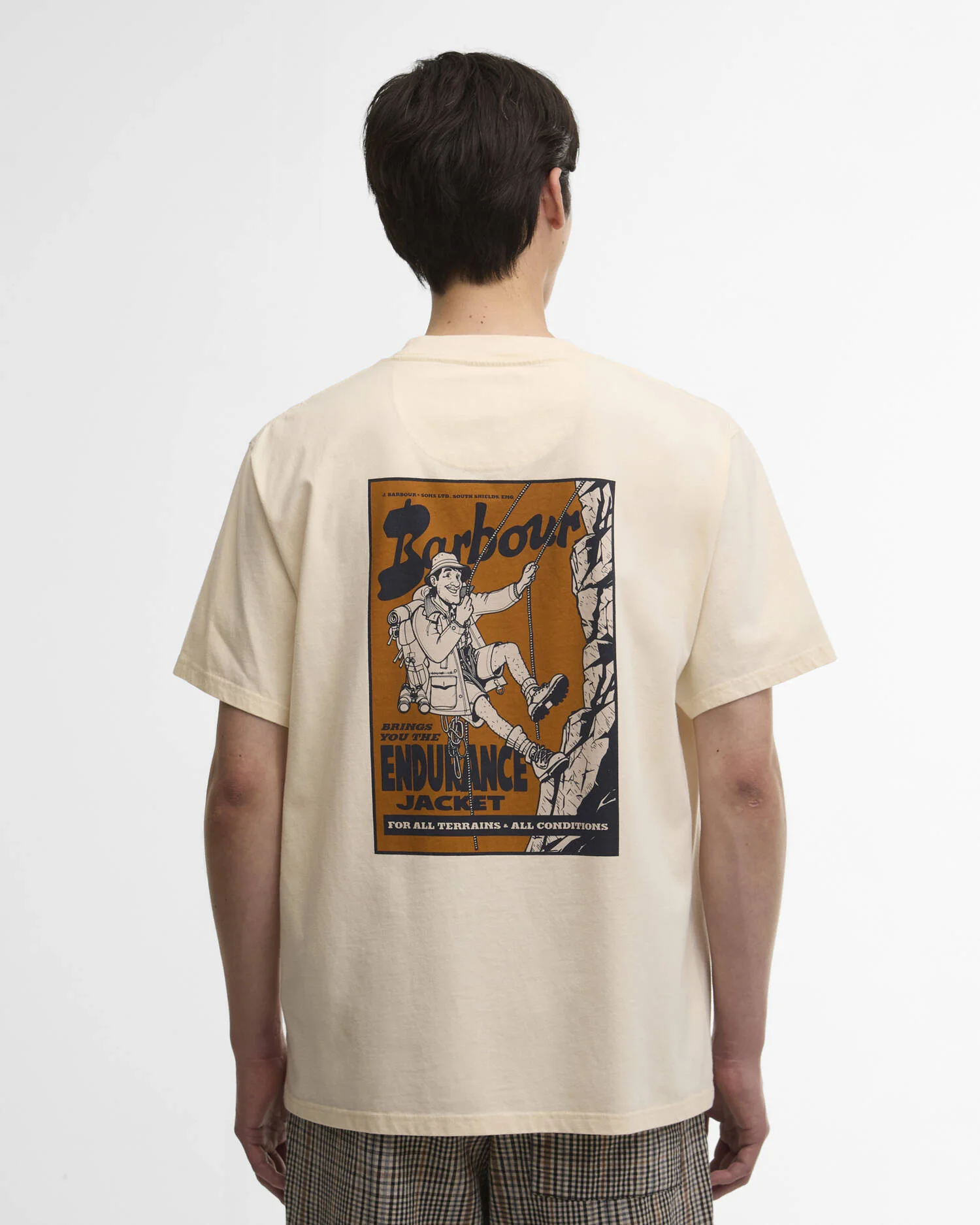 BARBOUR TERRAIN T-SHIRT - NEUTRAL - Image 2