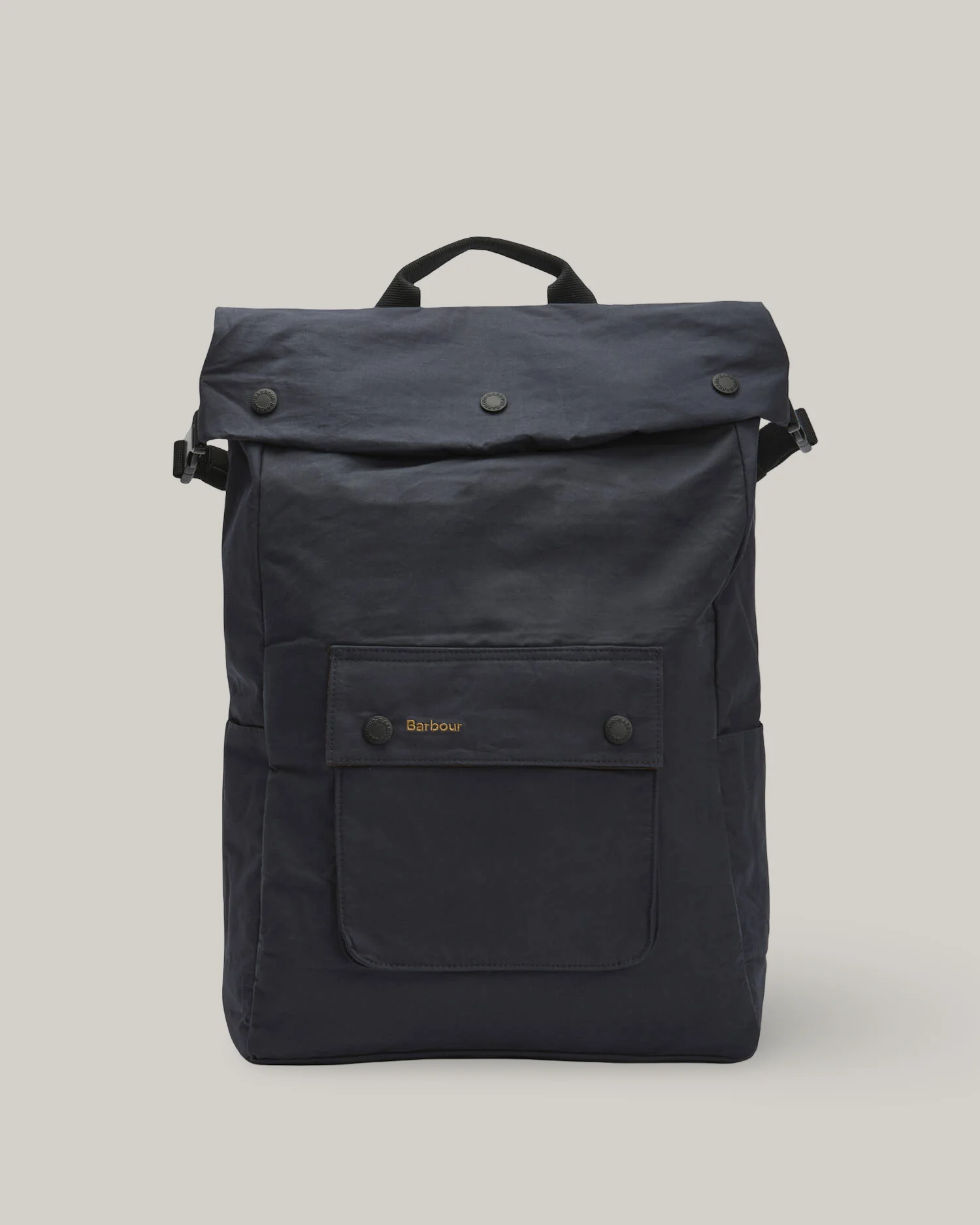 BARBOUR TRANSPORT FOLDOVER BACKPACK - NAVY