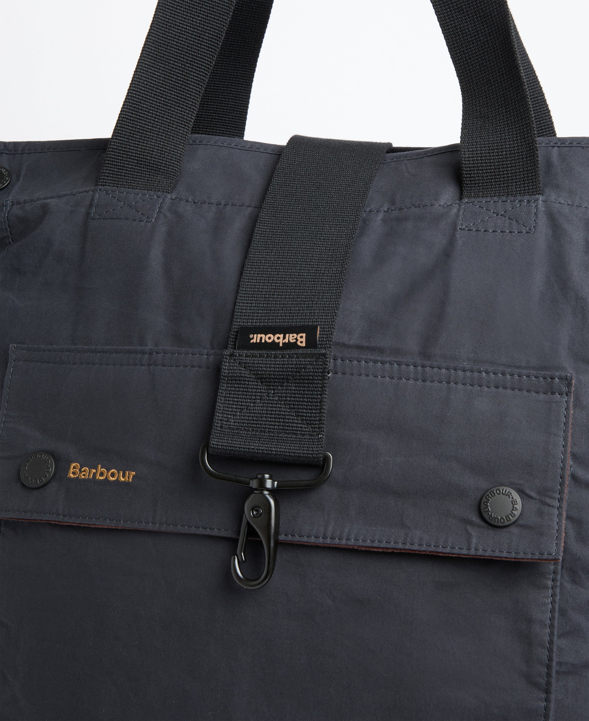 BARBOUR TRANSPORT 3 WAY TOTE/ BACKPACK - NAVY - Image 10