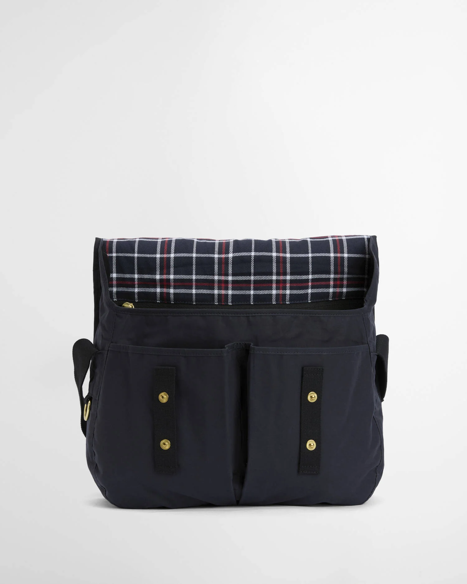 BARBOUR TRANSPORT RIEVER CROSSBODY BAG - NAVY - Image 8