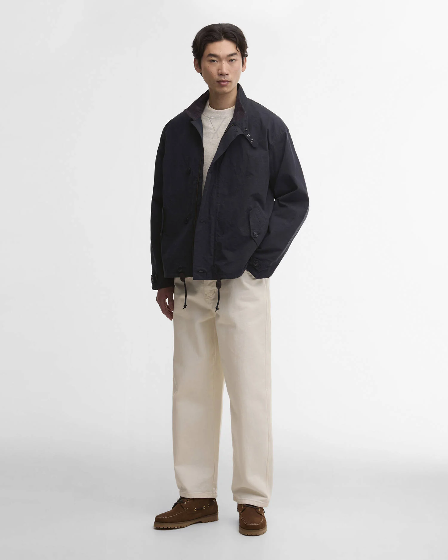 BARBOUR WESTOE MAC JACKET - BLACK - Image 3