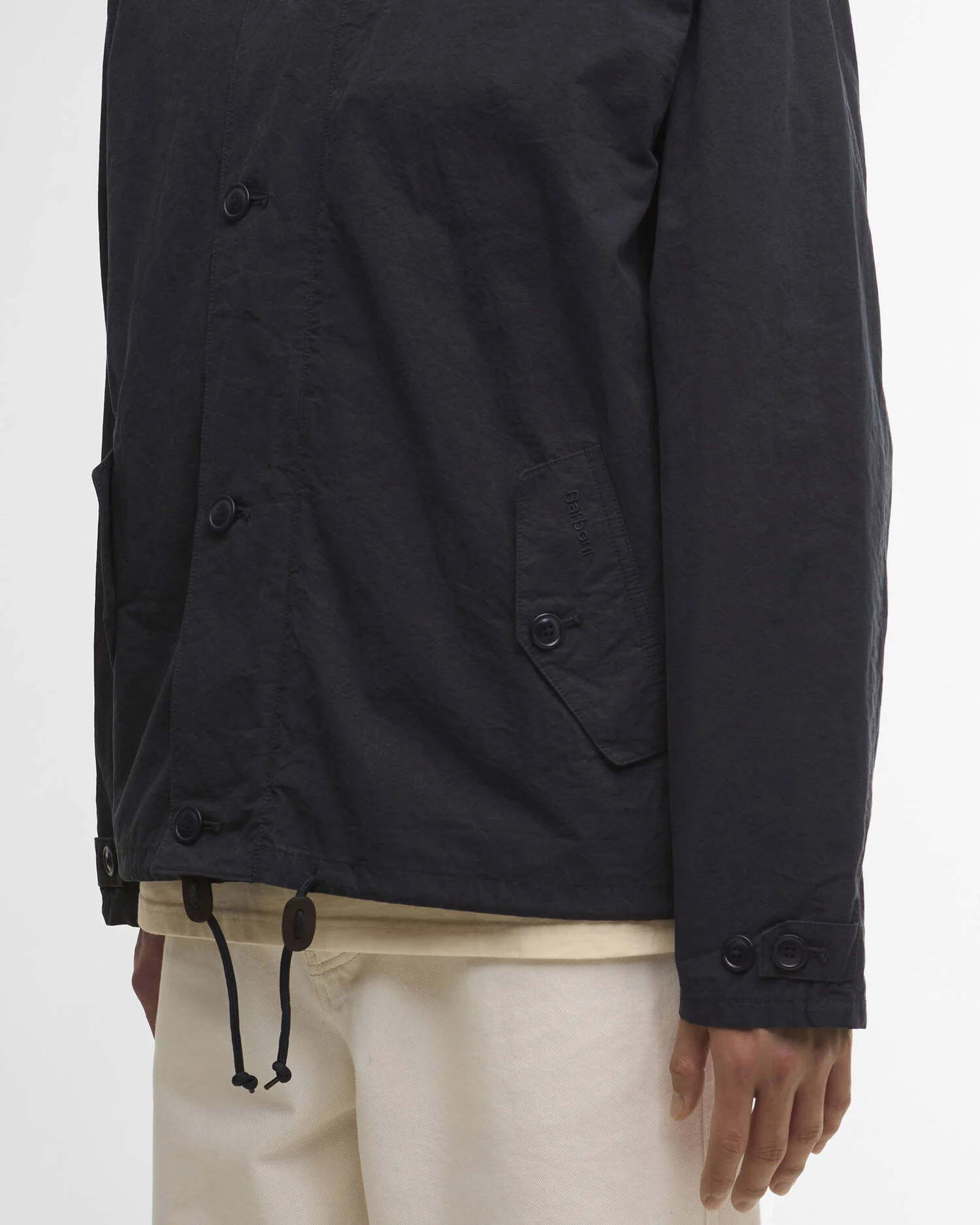 BARBOUR WESTOE MAC JACKET - BLACK - Image 6