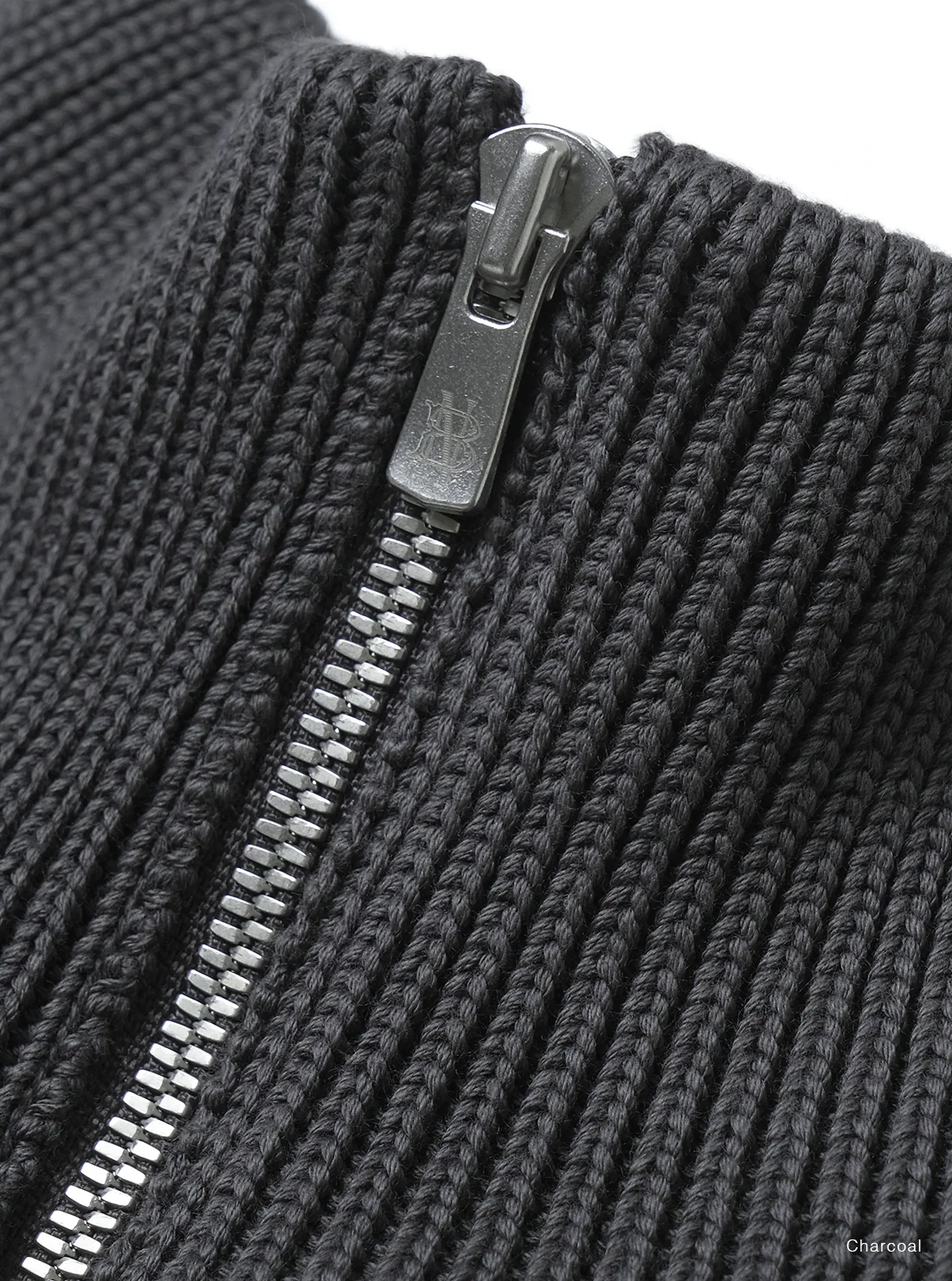 BATONER COTTON SIGNATURE DRIVERS KNIT - GRAY SAX - Image 4
