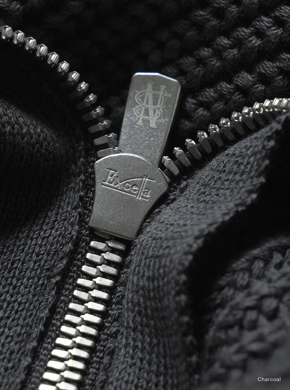 BATONER COTTON SIGNATURE DRIVERS KNIT - GRAY SAX - Image 7