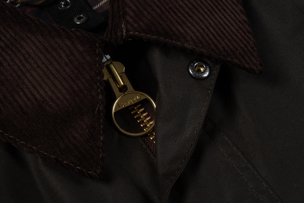 BARBOUR BEDALE WAX JACKET - OLIVE - Image 11