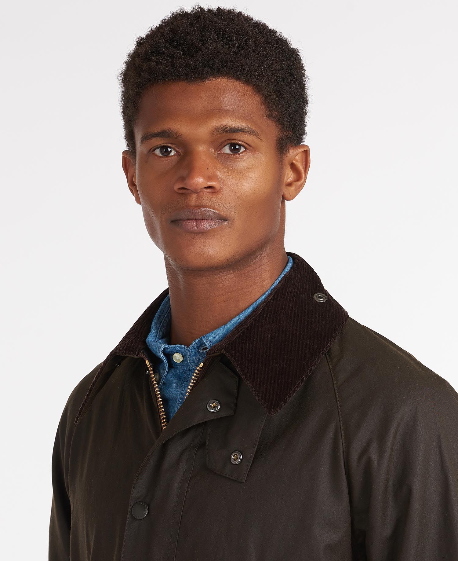 BARBOUR BEDALE WAX JACKET - OLIVE - Image 4