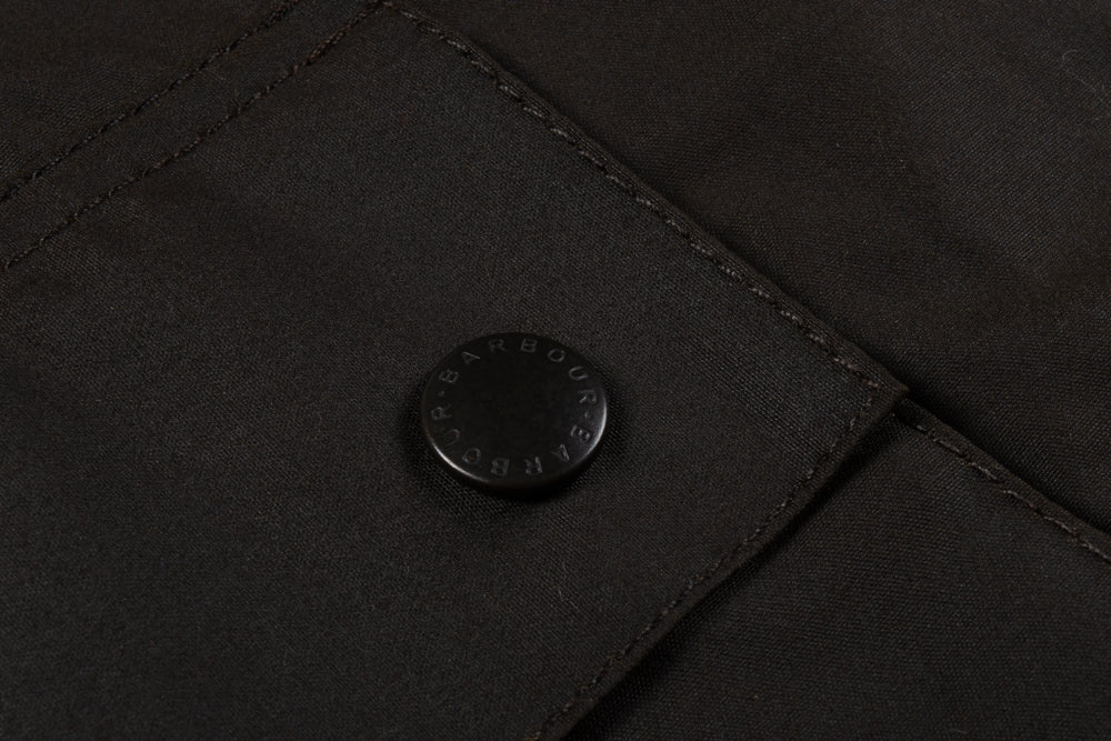 BARBOUR BEDALE WAX JACKET - OLIVE - Image 7