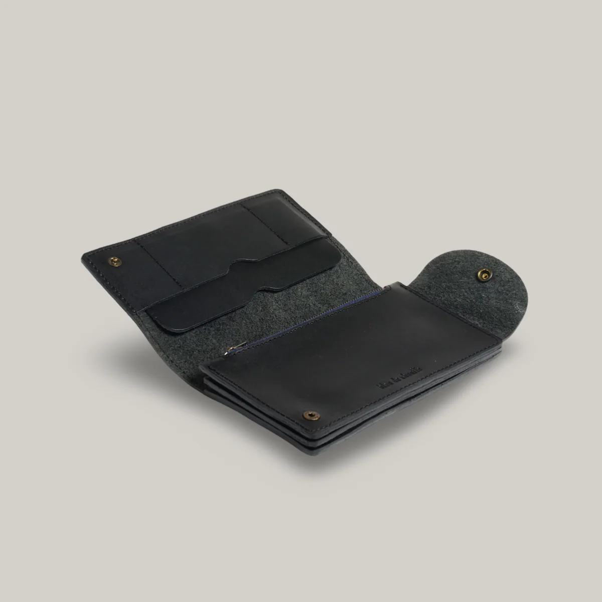 BLEU DE CHAUFFE CORTO WALLET -  AGED BLACK - Image 3
