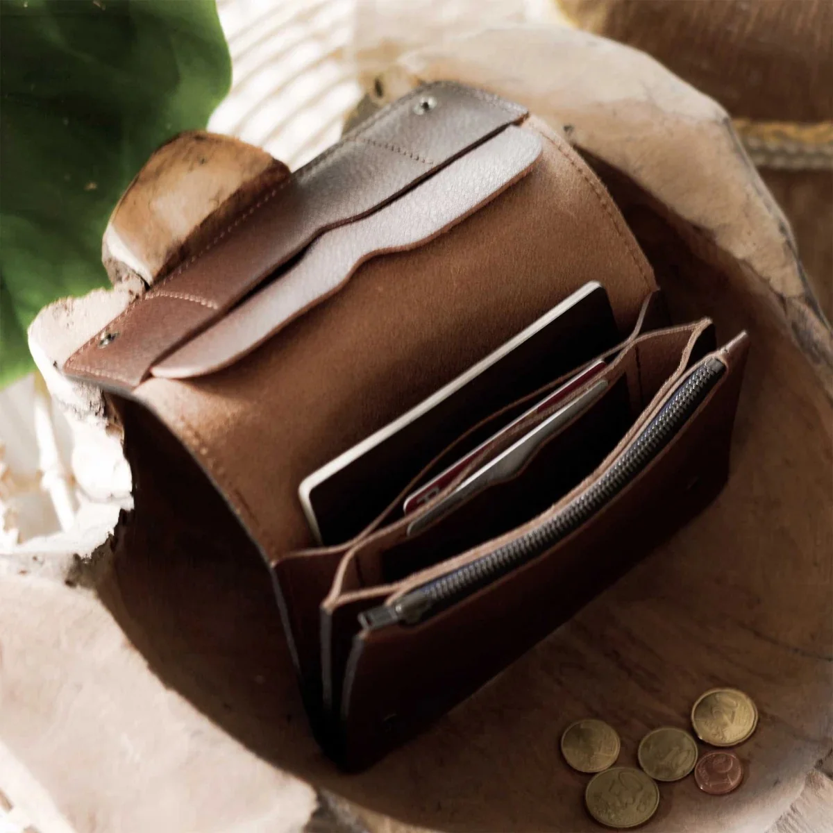 BLEU DE CHAUFFE MALTESE WALLET - CUBA LIBRE - Image 5