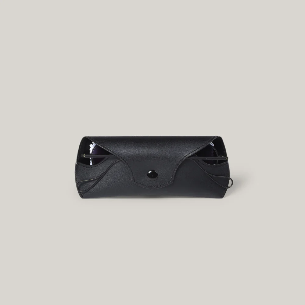 BUDDY OPTICAL HIS TITANIUM SUNGLASSES - MATTE BLACK - Image 3