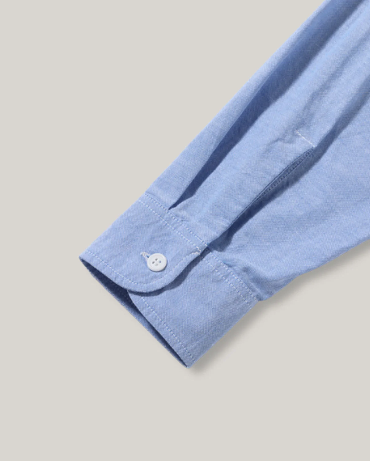 BUZZ RICKSON x PPHH - 4OZ COTTON OXFORD CLOTH SHIRT - BLUE - Image 6