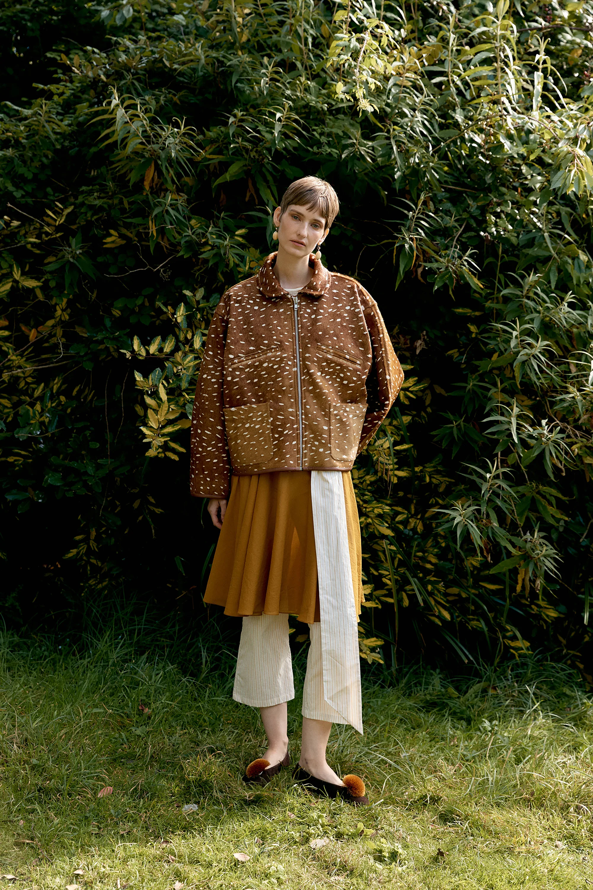 CAWLEY DEER PRINT FLYING JACKET - DEER - Image 11
