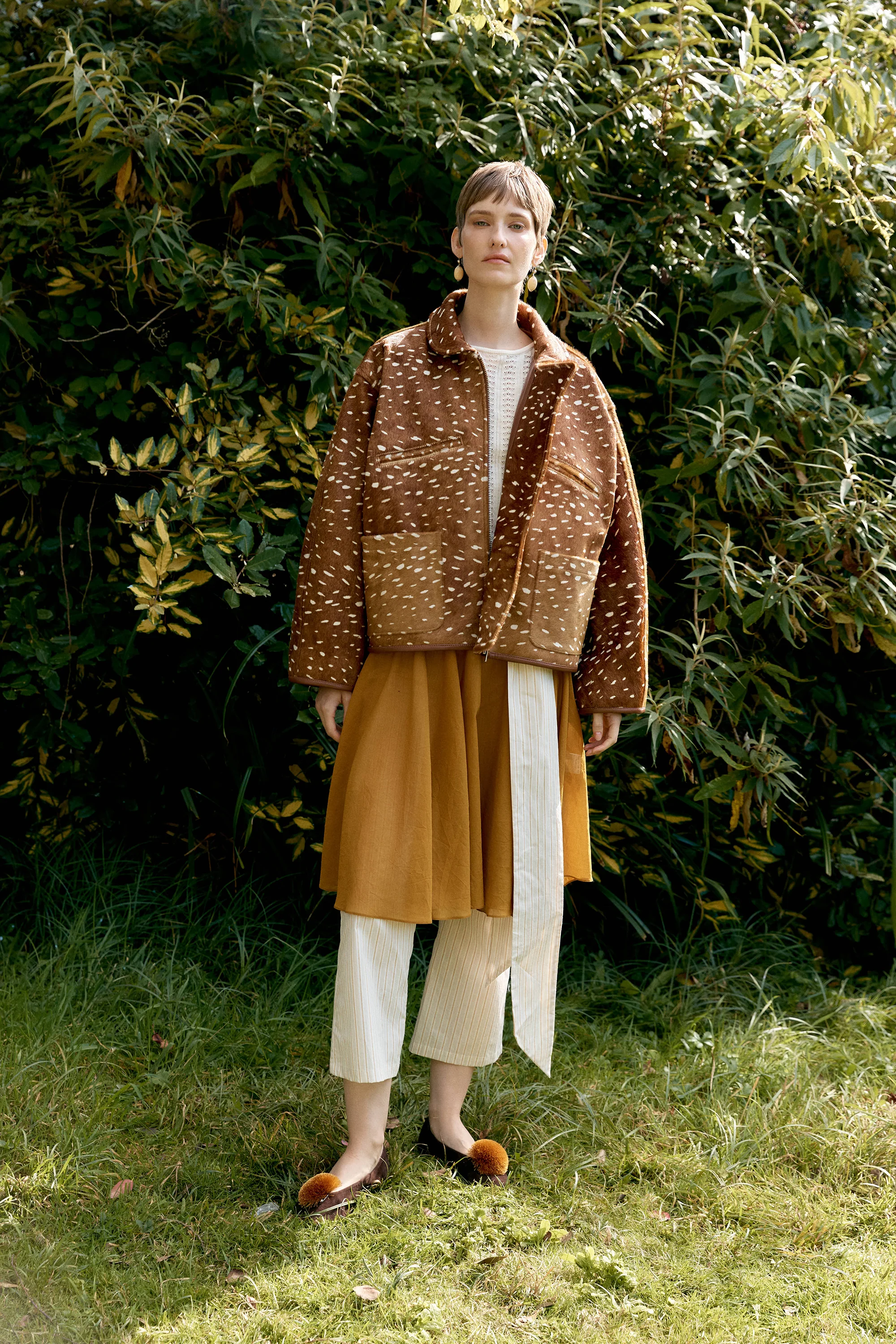 CAWLEY DEER PRINT FLYING JACKET - DEER - Image 4