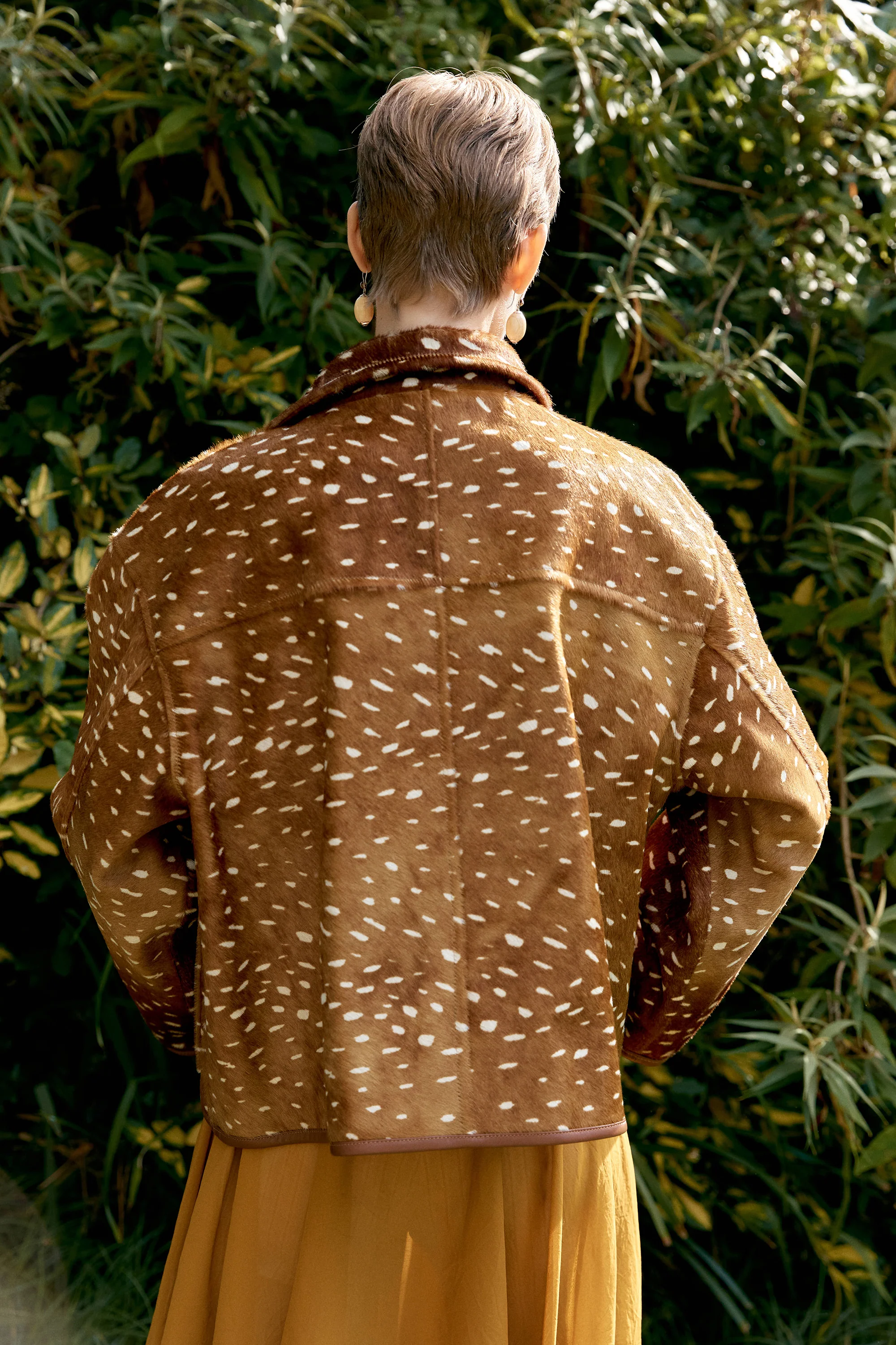 CAWLEY DEER PRINT FLYING JACKET - DEER - Image 8