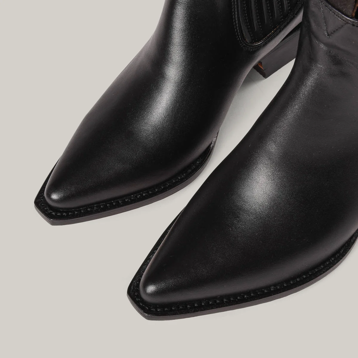 CHAMULA BOTIN VAQUERO - NEGRO - Image 4