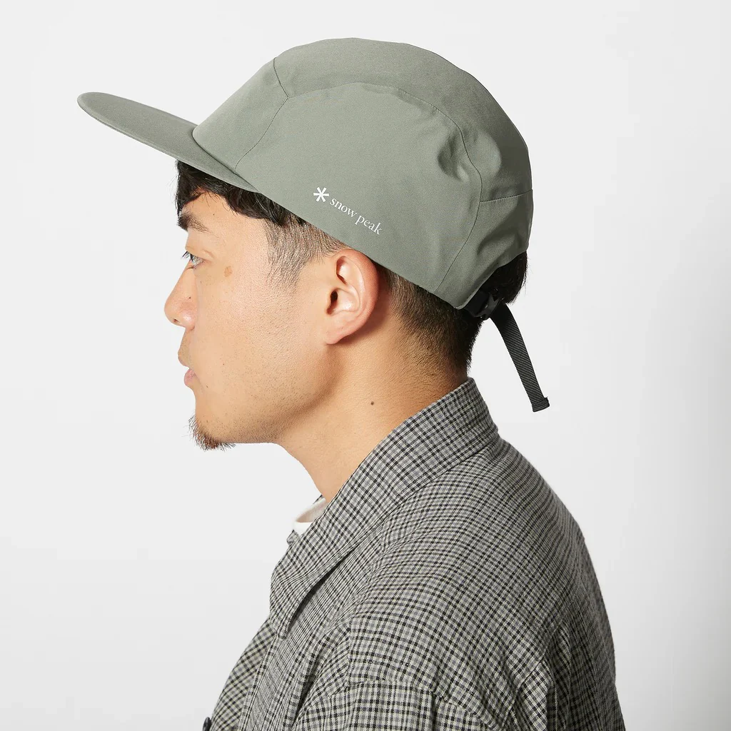 SNOW PEAK GORE-TEX RAIN CAP - COYOTE - Image 3