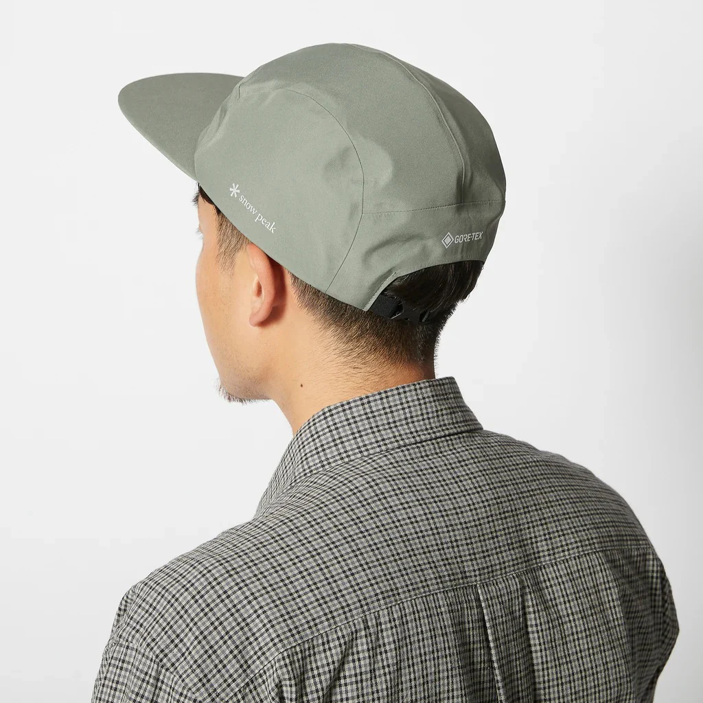 SNOW PEAK GORE-TEX RAIN CAP - COYOTE - Image 4