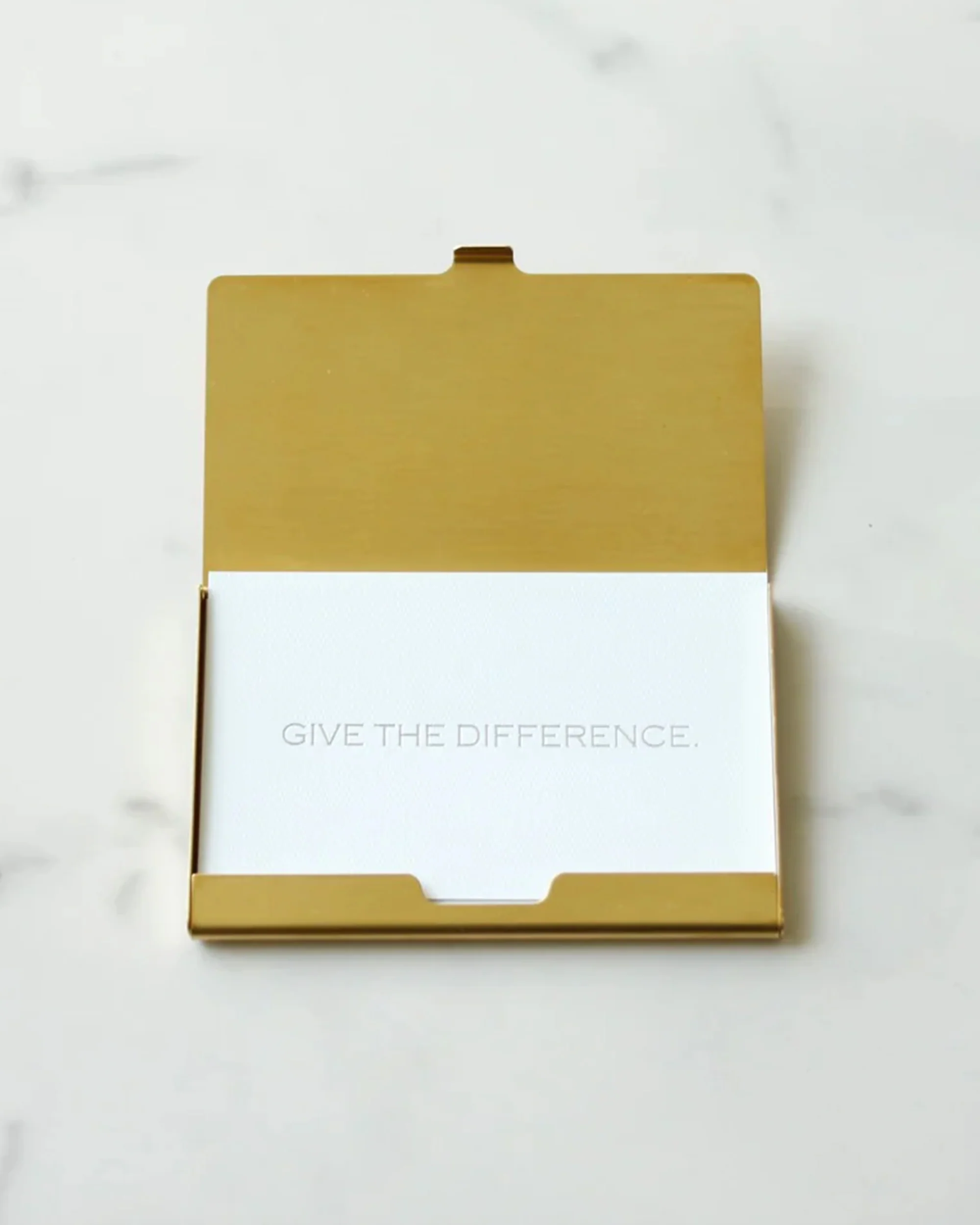 DIARGE BRASS CARD CASE - Image 3