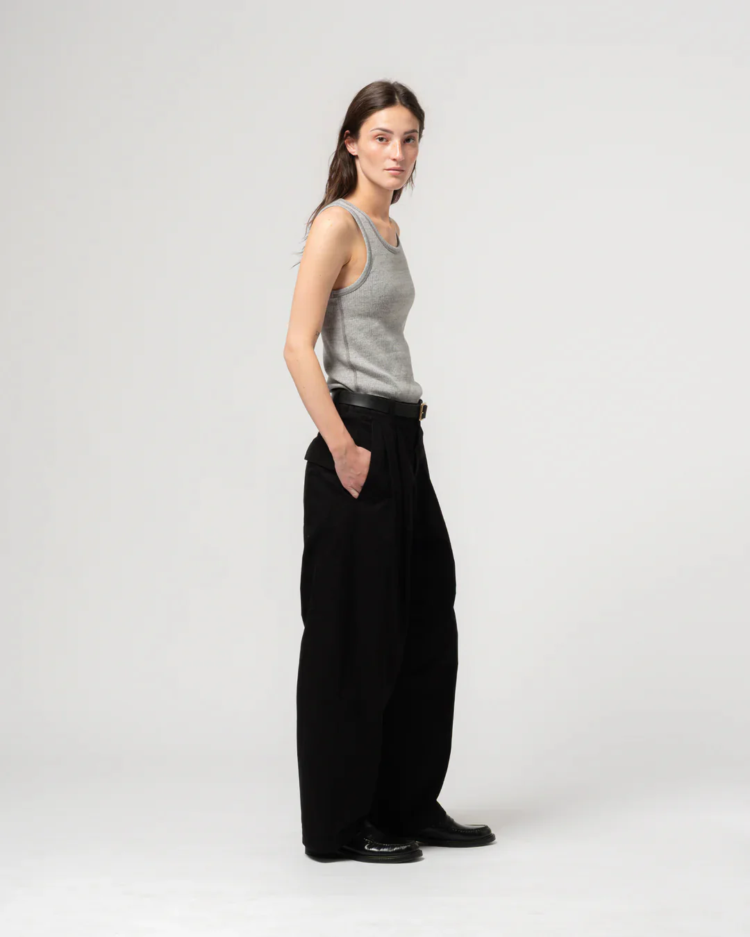 EAT DUST AMBASSADOR PANTS - CRISPY COTTON - BLACK - Image 8
