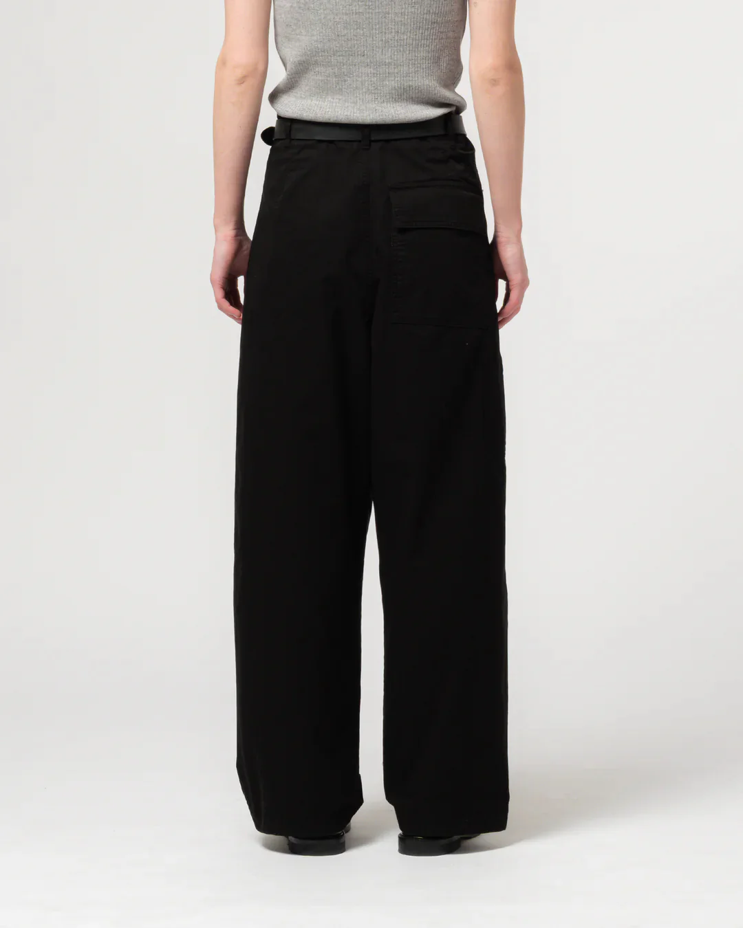 EAT DUST AMBASSADOR PANTS - CRISPY COTTON - BLACK - Image 9