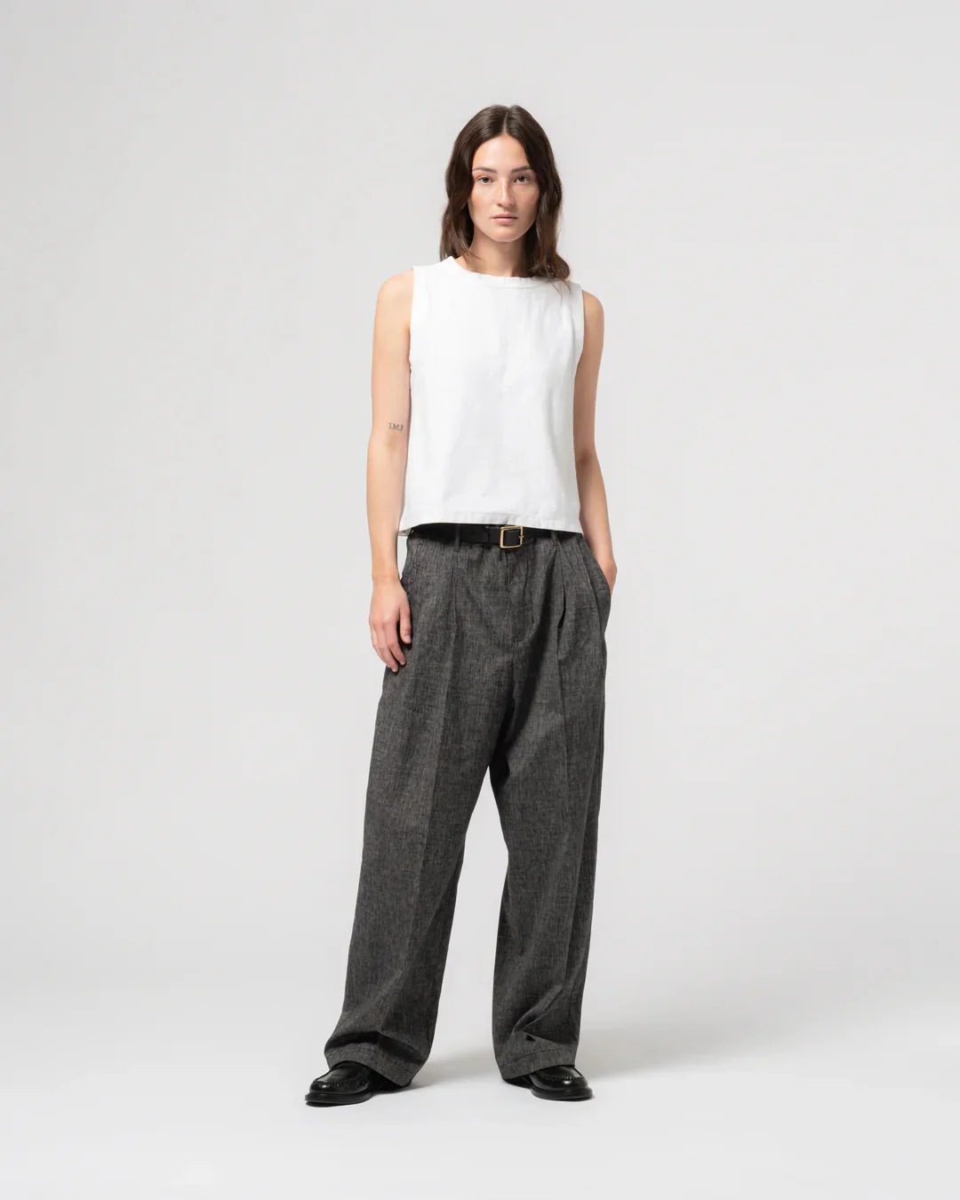 EAT DUST AMBASSADOR PANTS - GIORGIO COTTON - ASPHALT - Image 10
