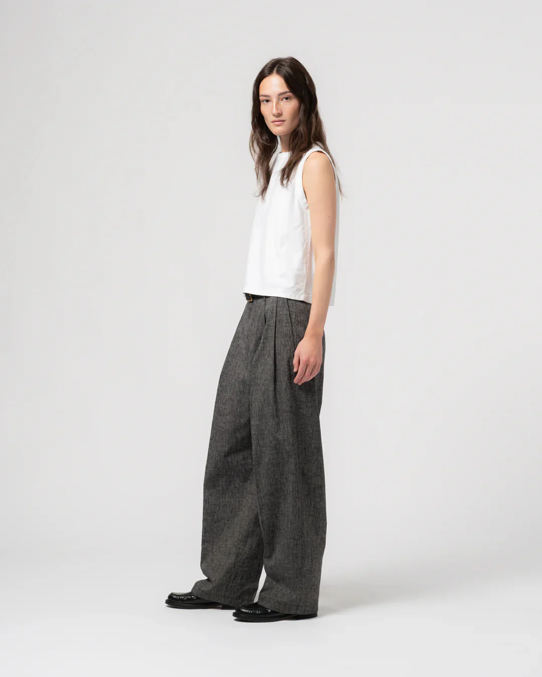 EAT DUST AMBASSADOR PANTS - GIORGIO COTTON - ASPHALT - Image 3