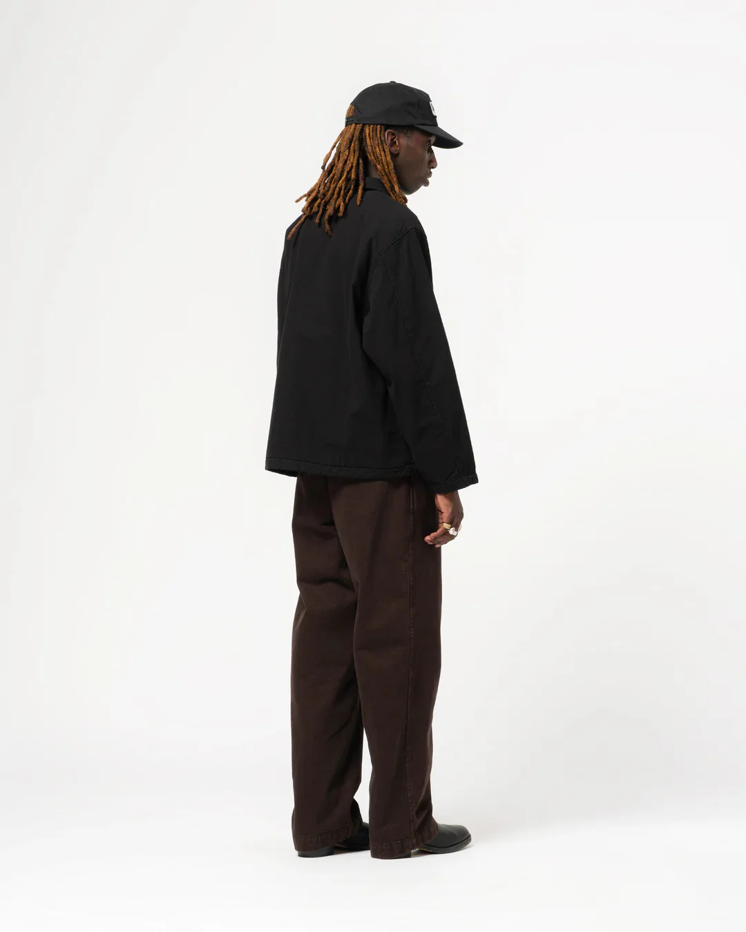 EAT DUST QUILTED SONORA JACKET - FADED BLACK - Image 3